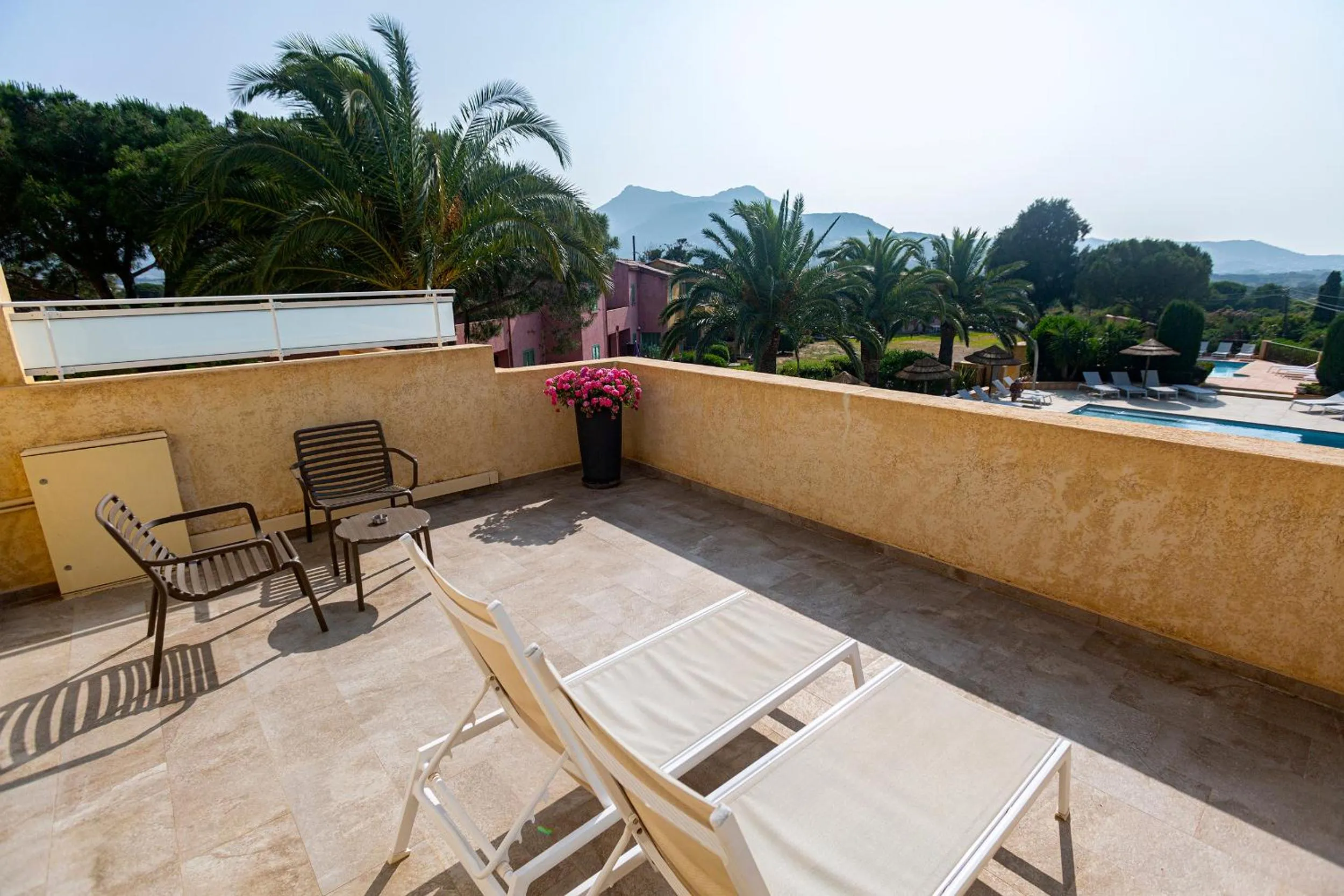 Patio in Hotel Cesario