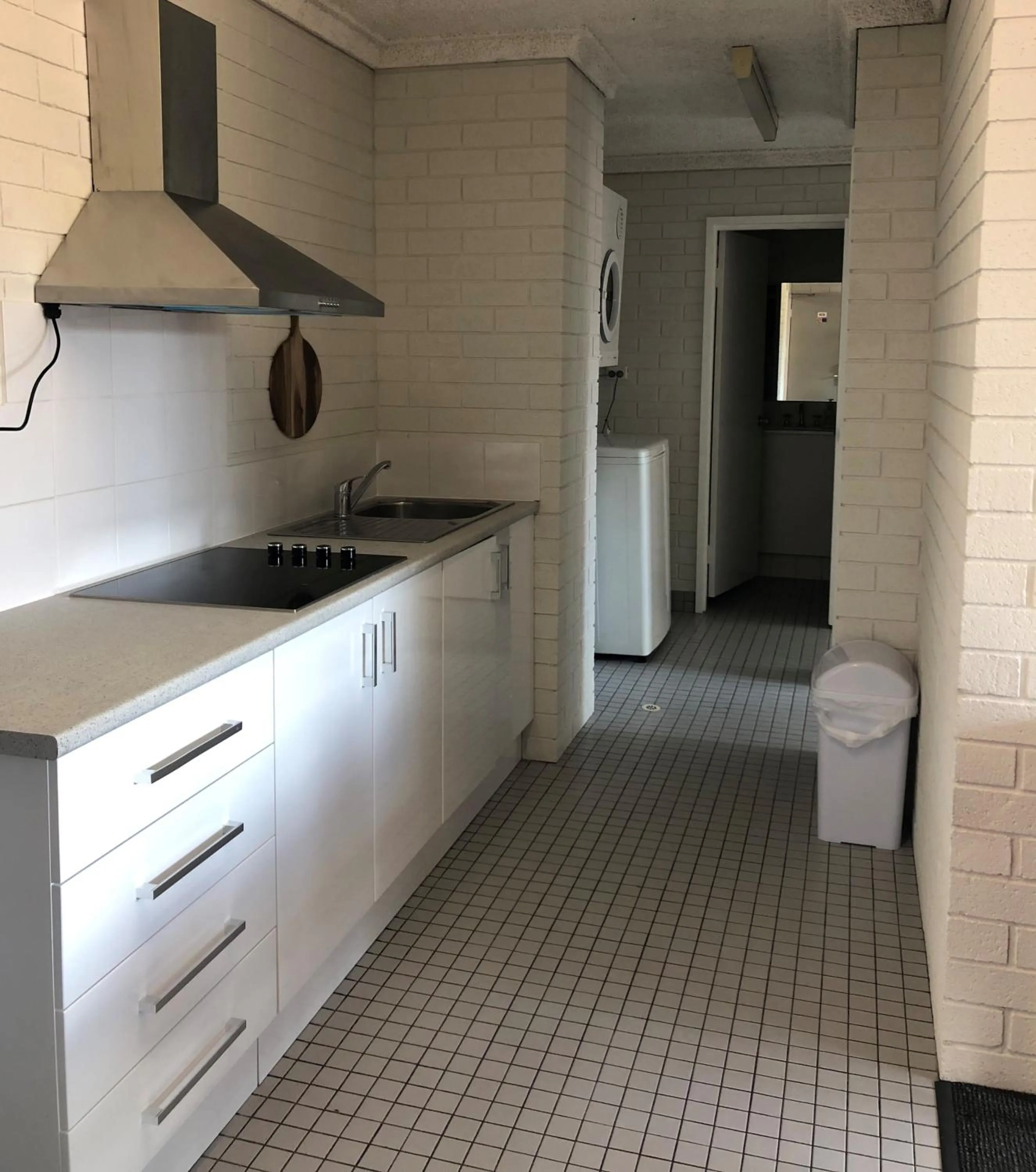 Kitchen or kitchenette in Wheeler Apartments Perth
