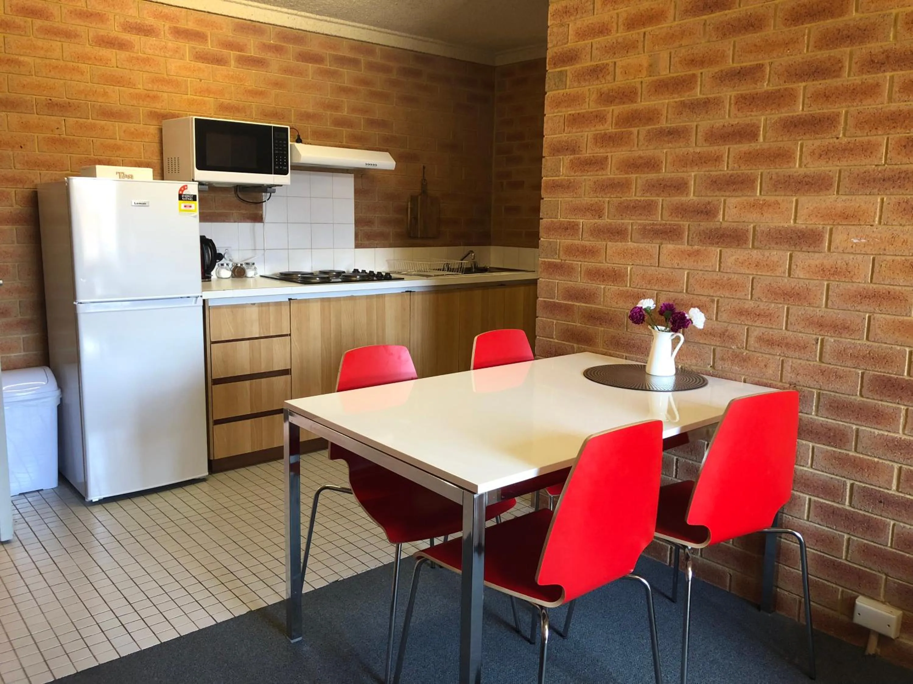 Kitchen or kitchenette in Wheeler Apartments Perth