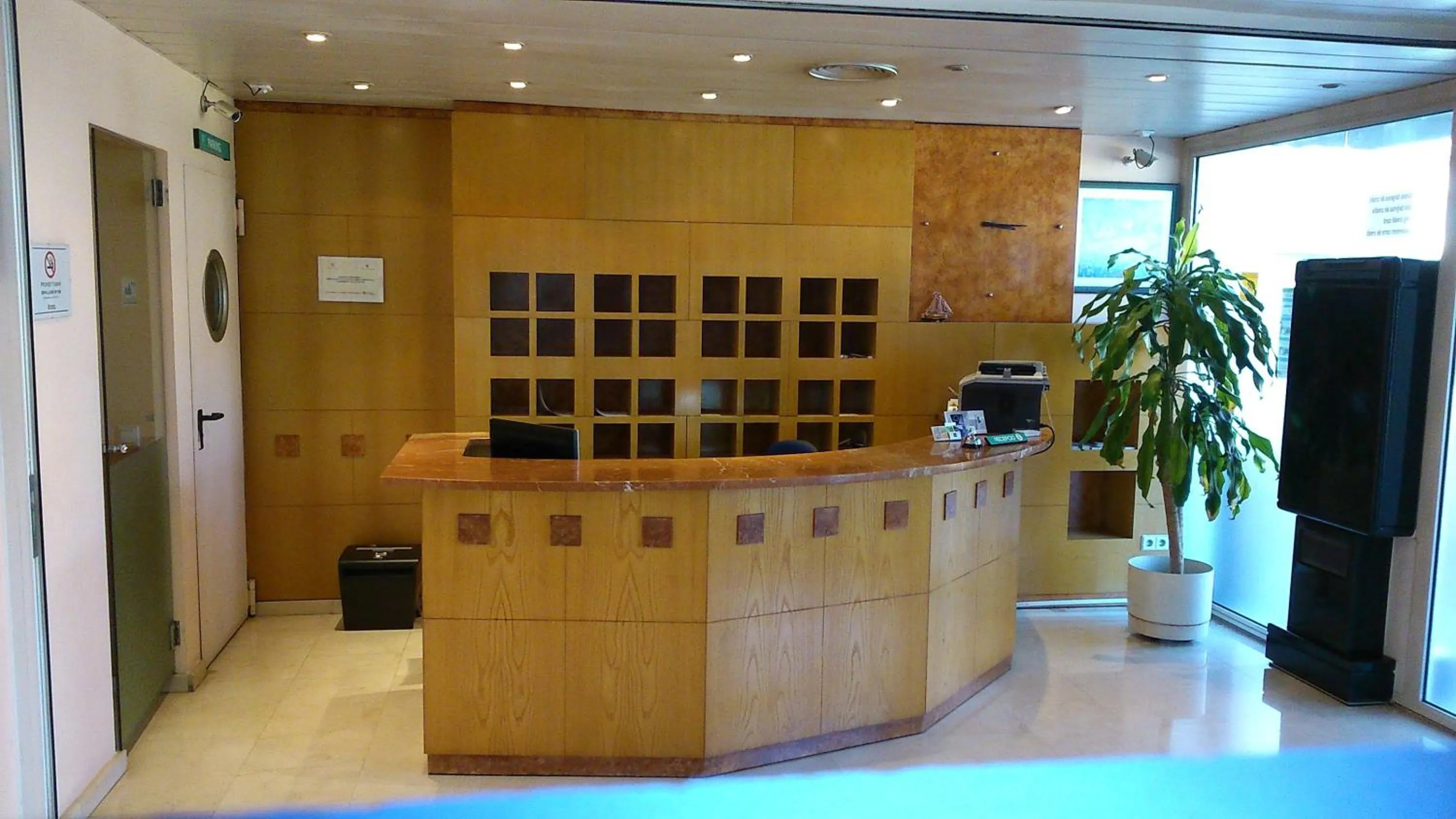 Lobby or reception in Hotel Montmeló