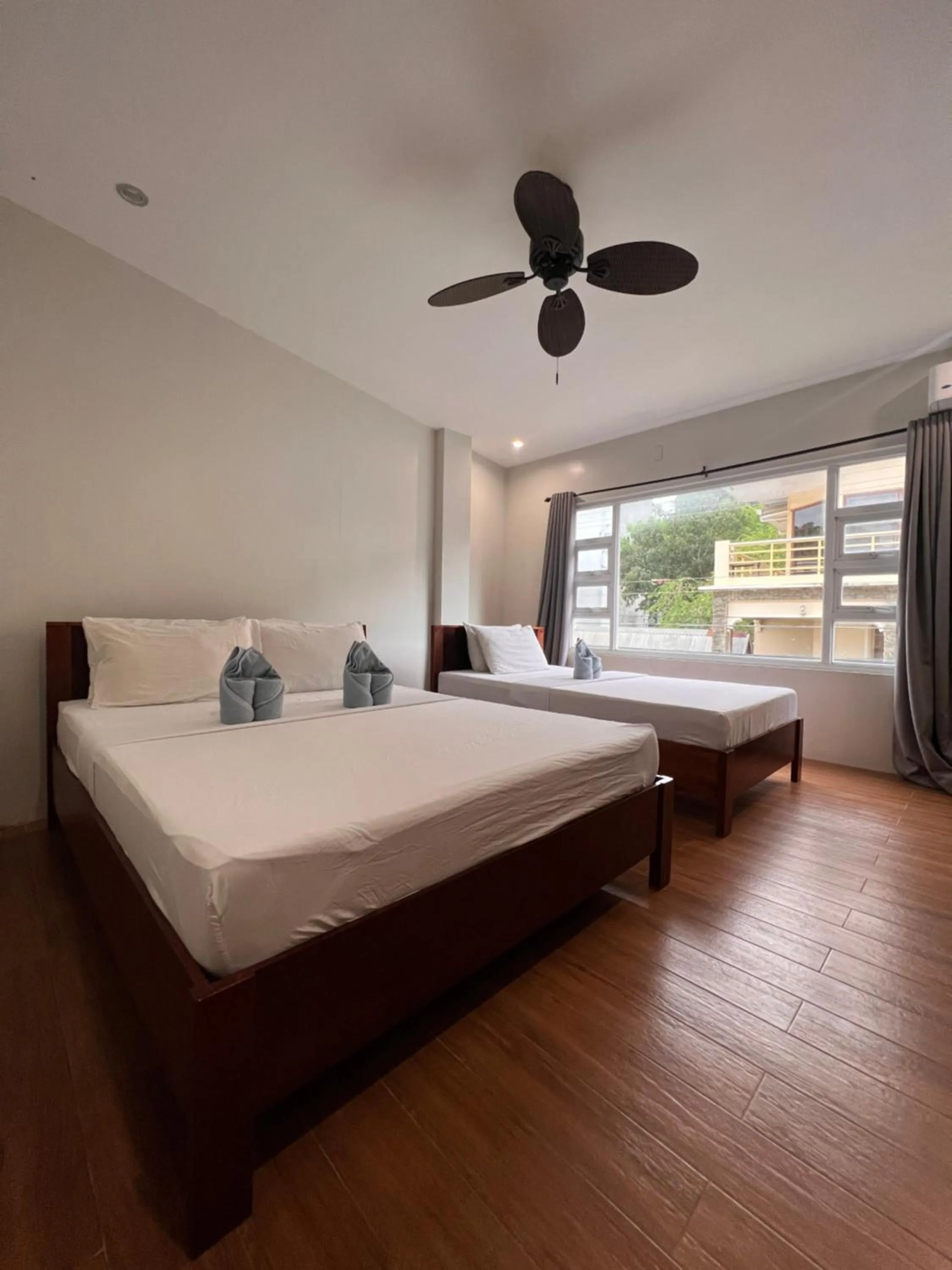 Bed in Rosanna's Pension