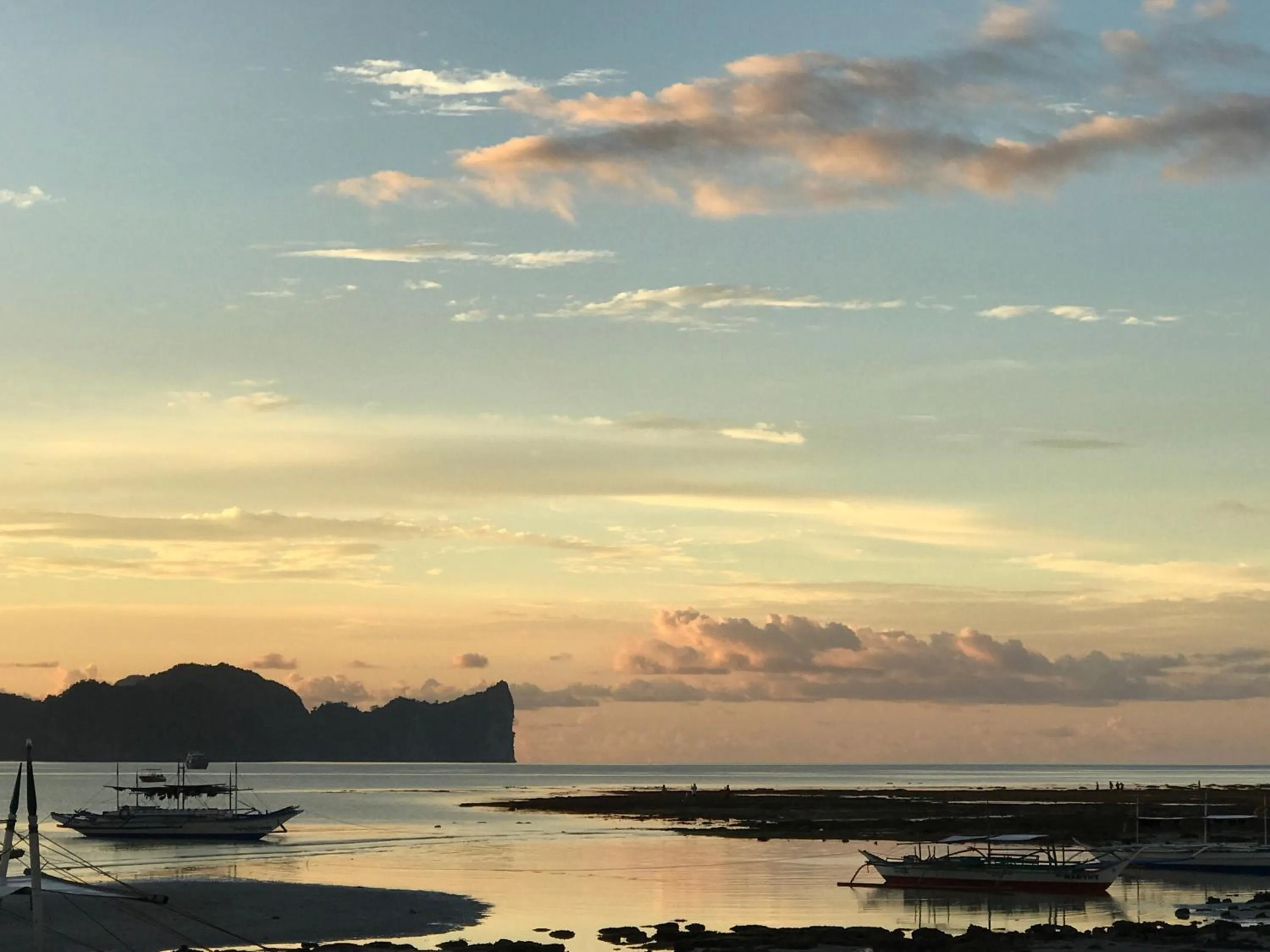 Beach in Rosanna's Pension
