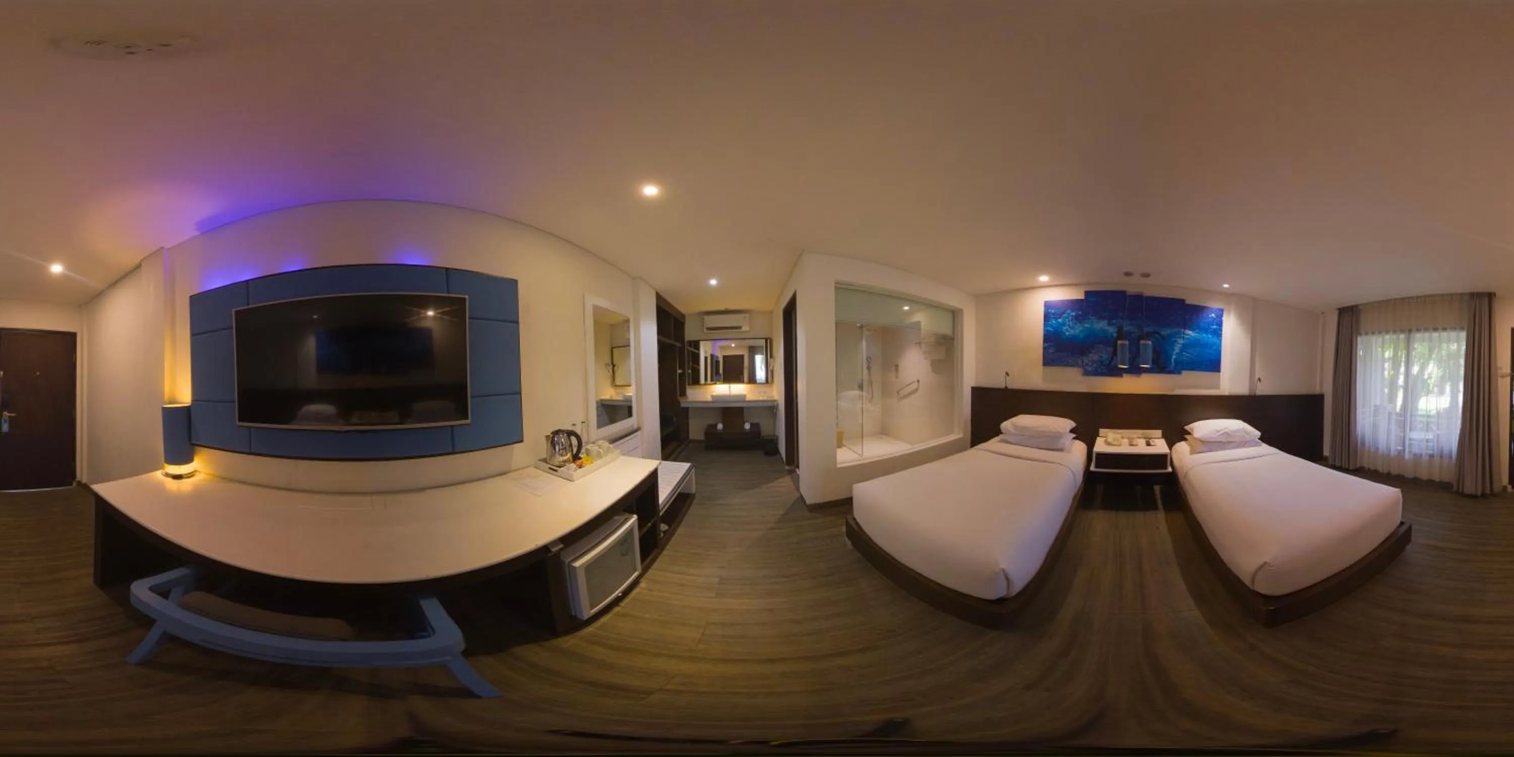 Bedroom, Bed in SOL by Meliá Kuta Bali