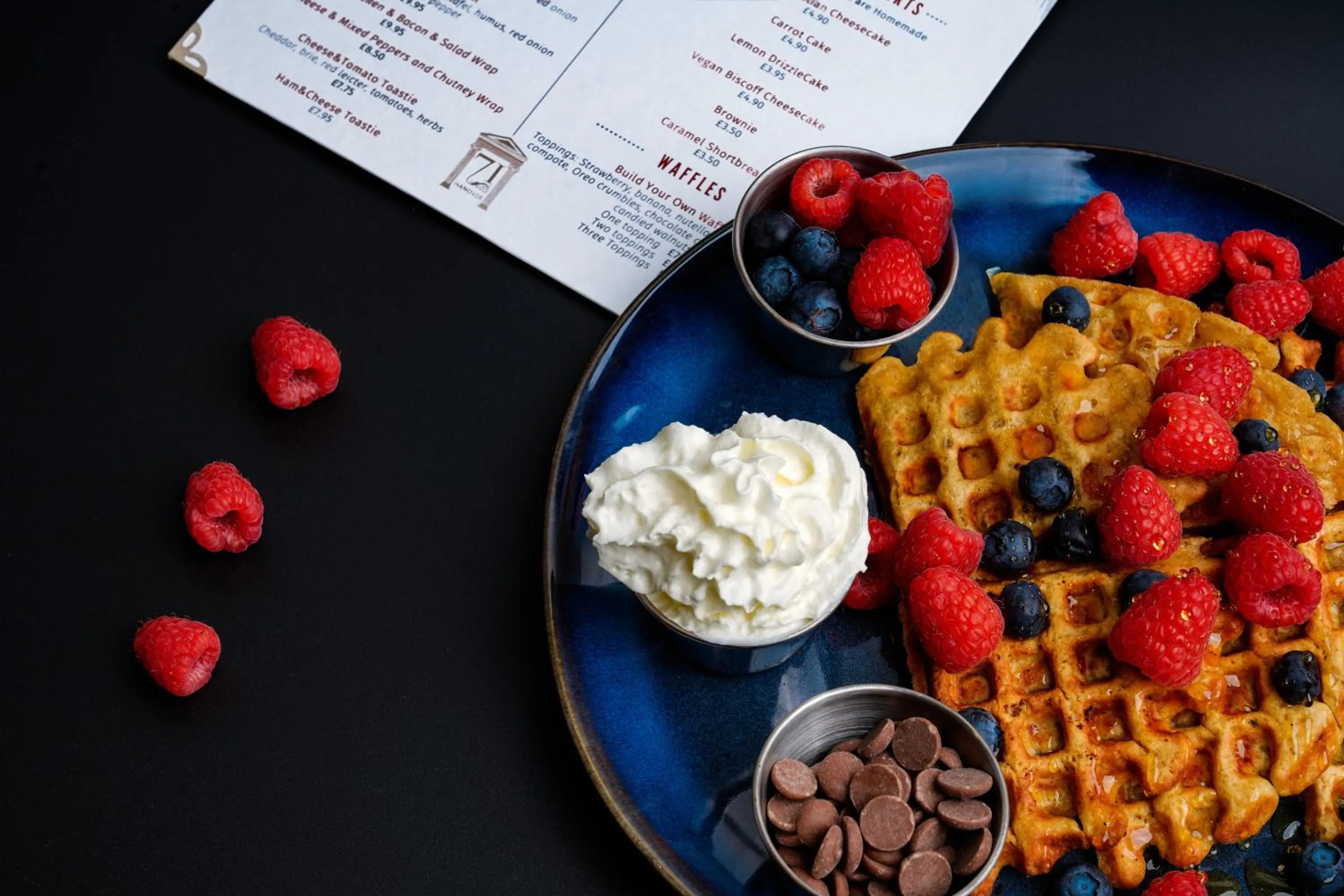 Food close-up in Hanover 71 Suites