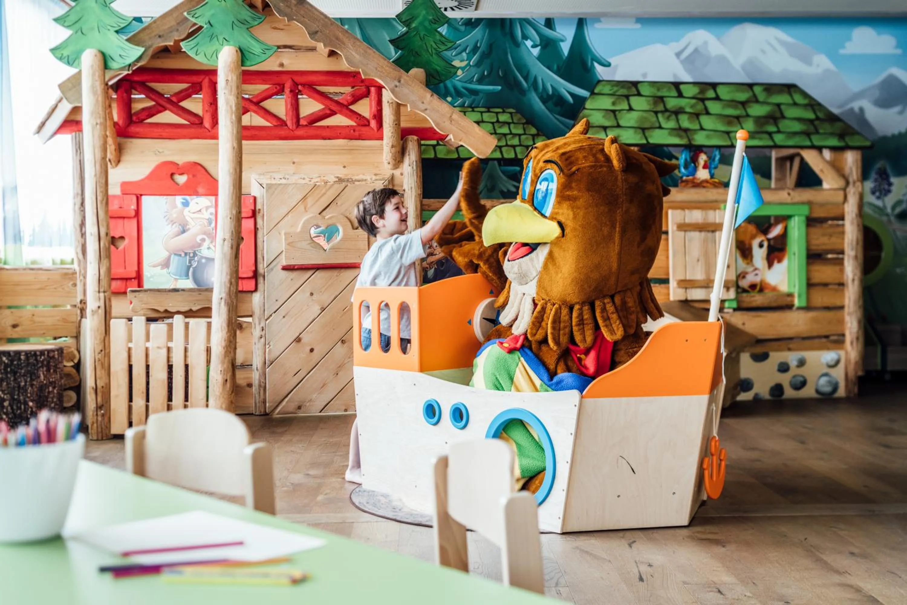 Kids's club in Falkensteiner Family Hotel Sonnenalpe