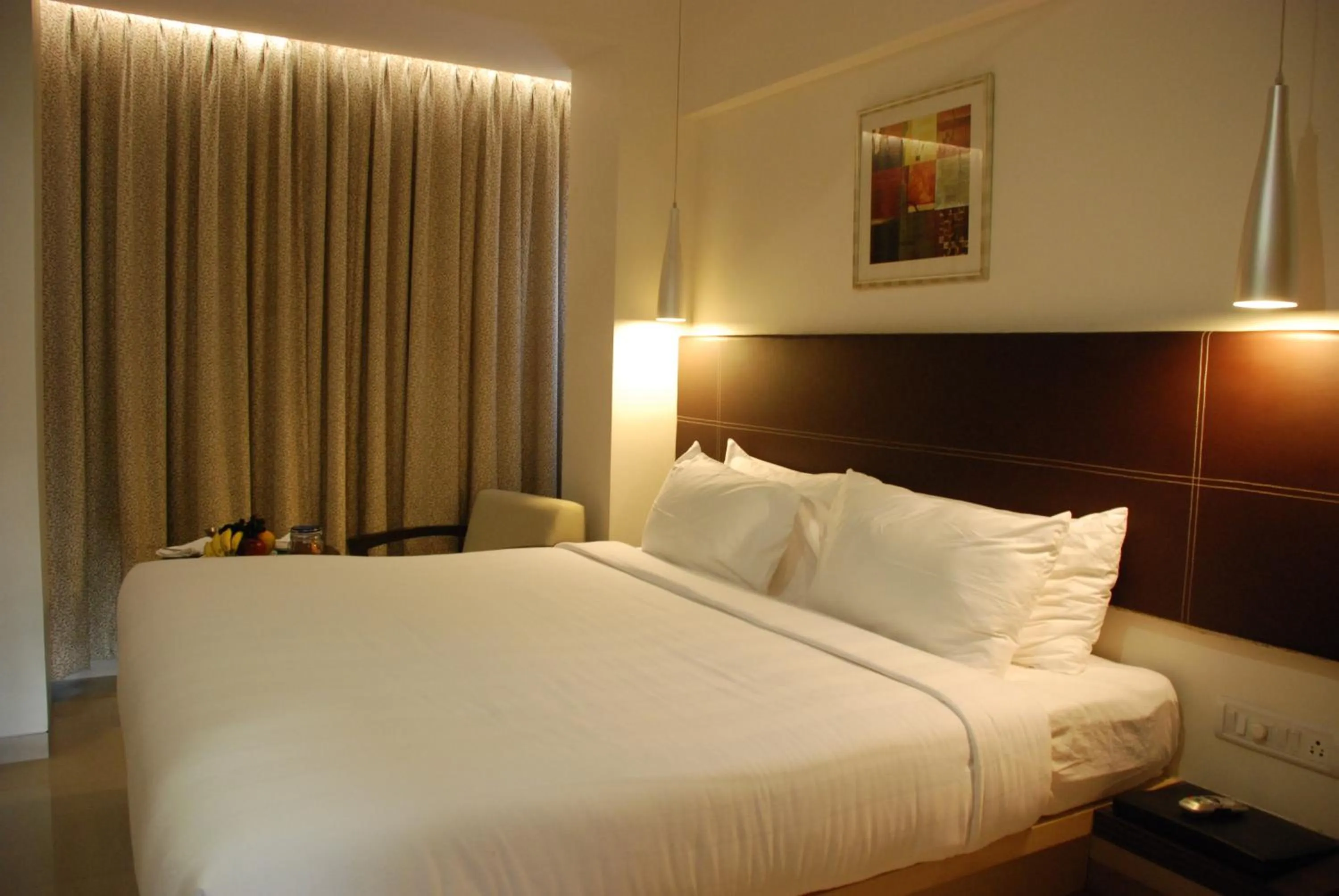 Bed in The Oriental Residency