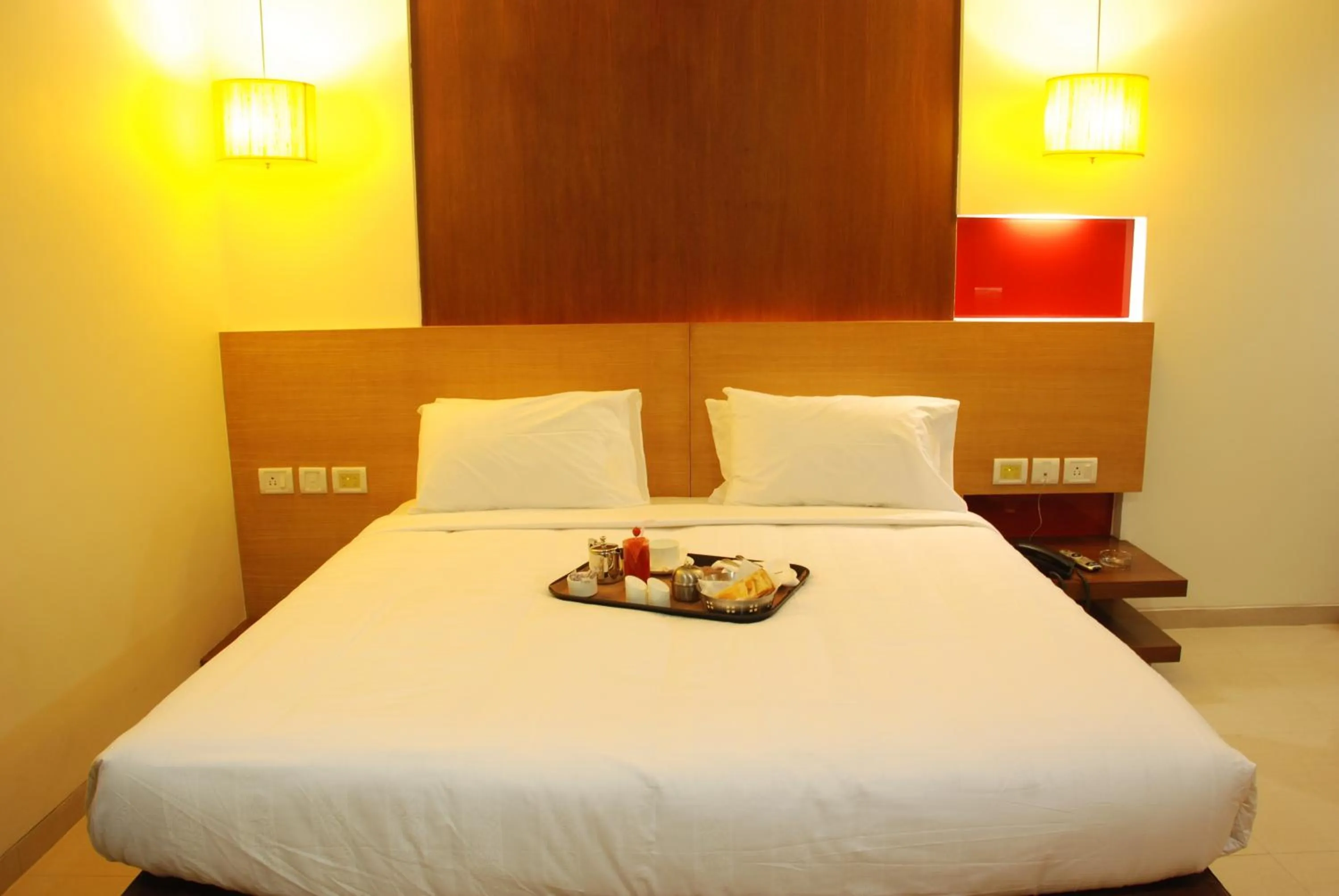 Bed in The Oriental Residency