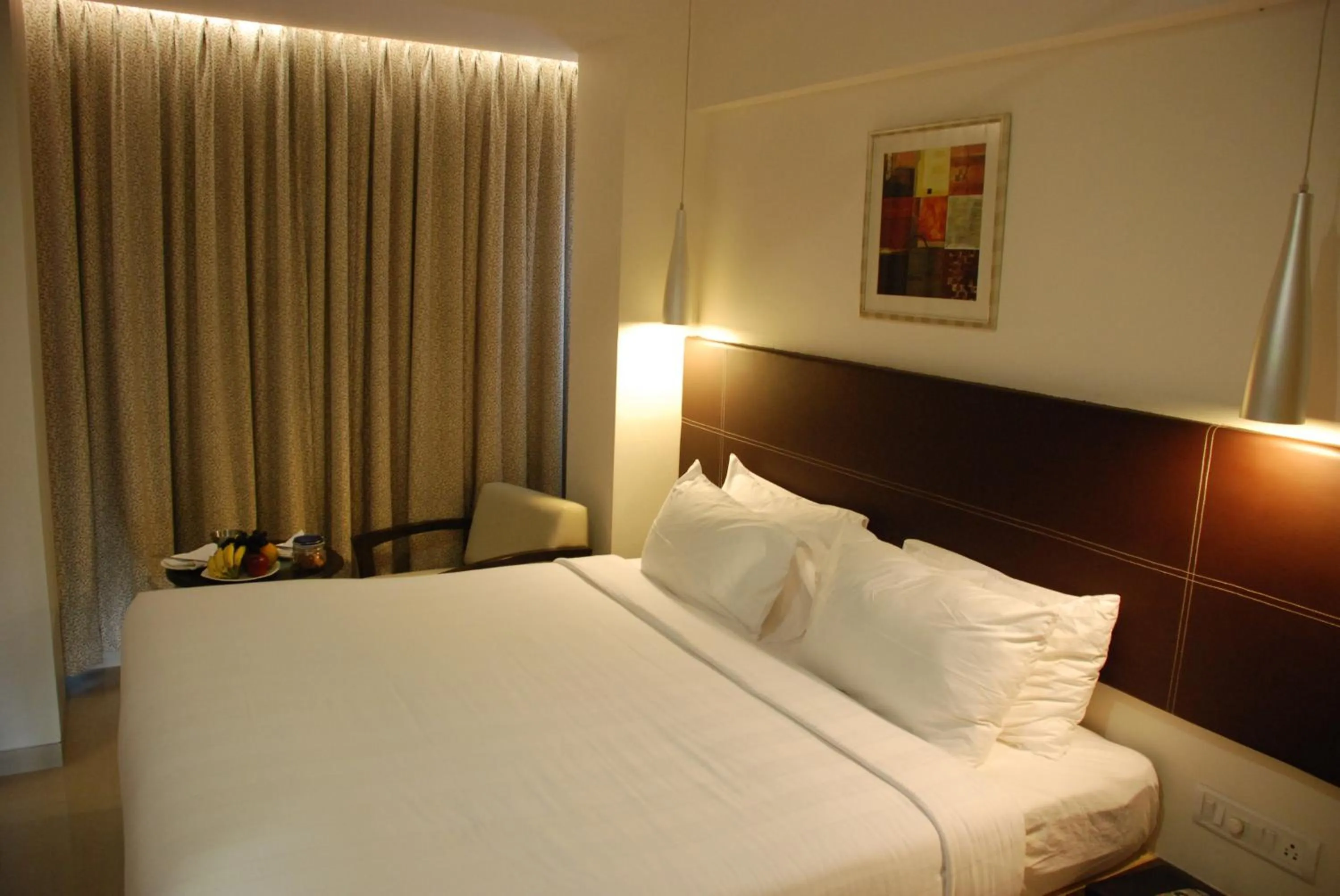 Bed in The Oriental Residency