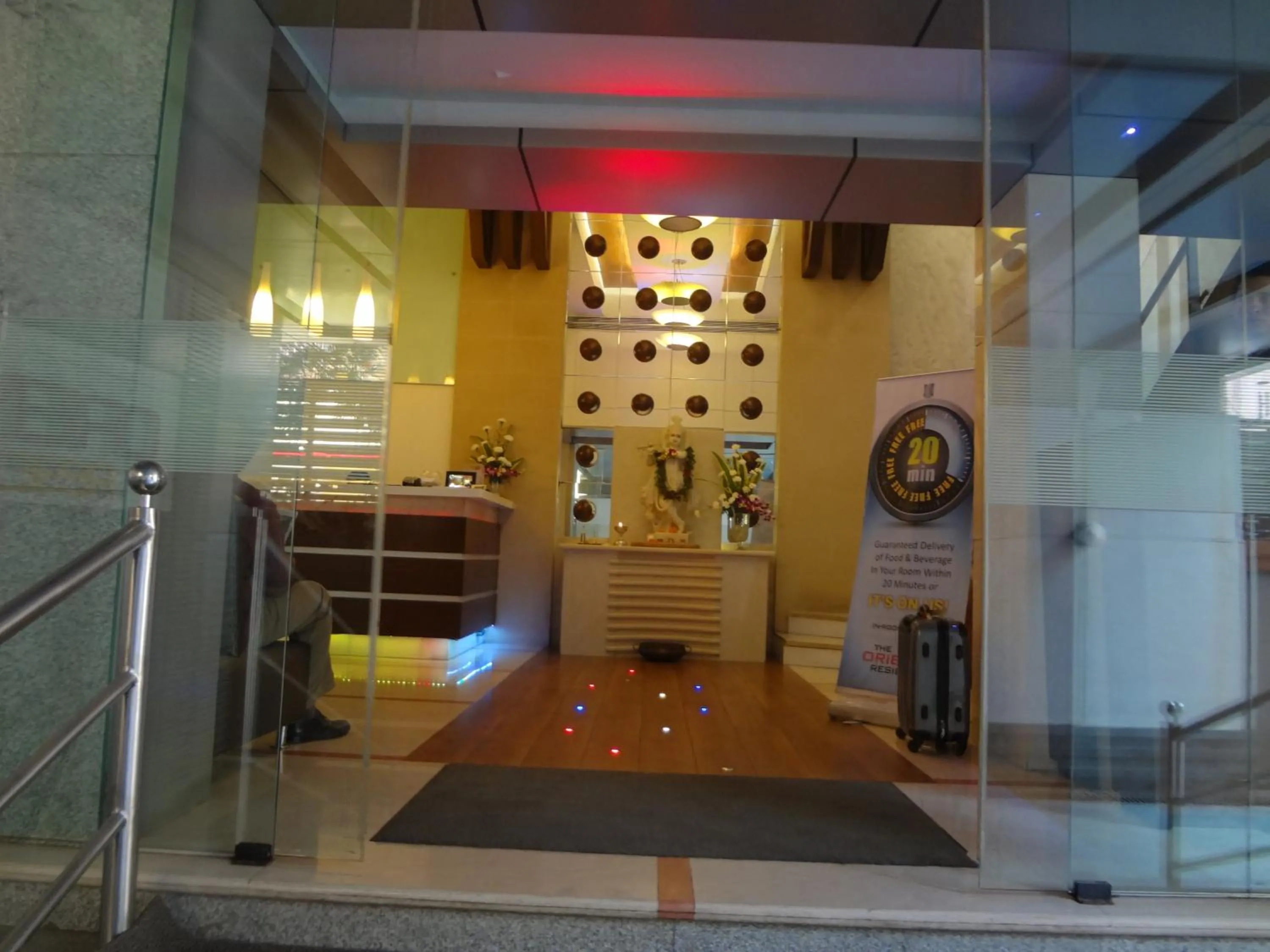 Facade/entrance in The Oriental Residency