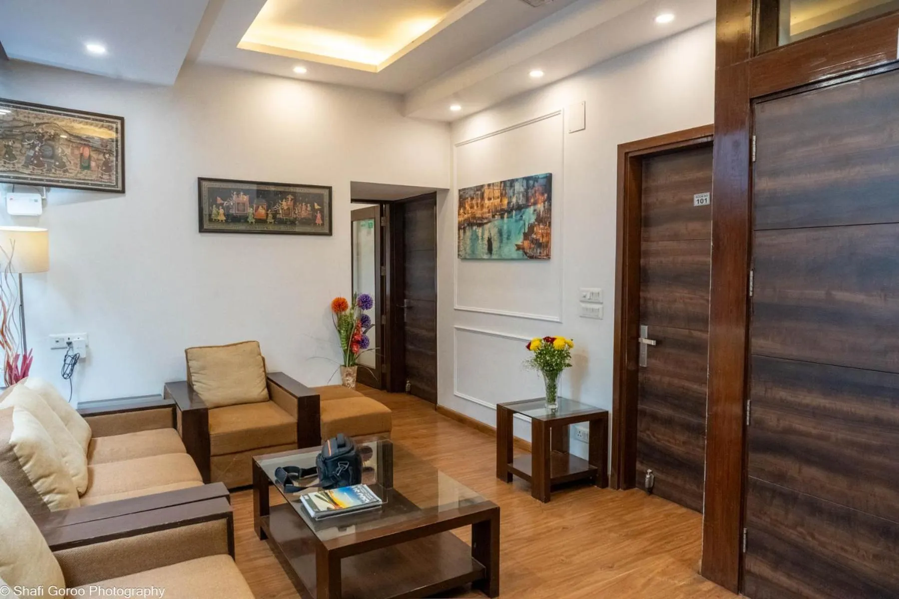 Seating area in Orania B & B by Atsar