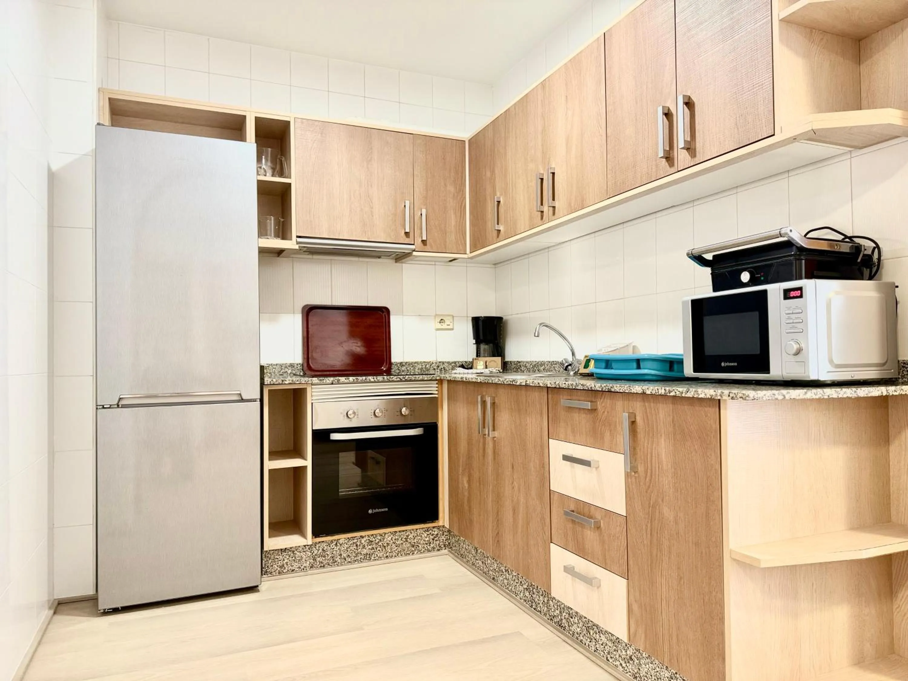 kitchen in Destinos De Sol Los Alcazares - Montepío Minería