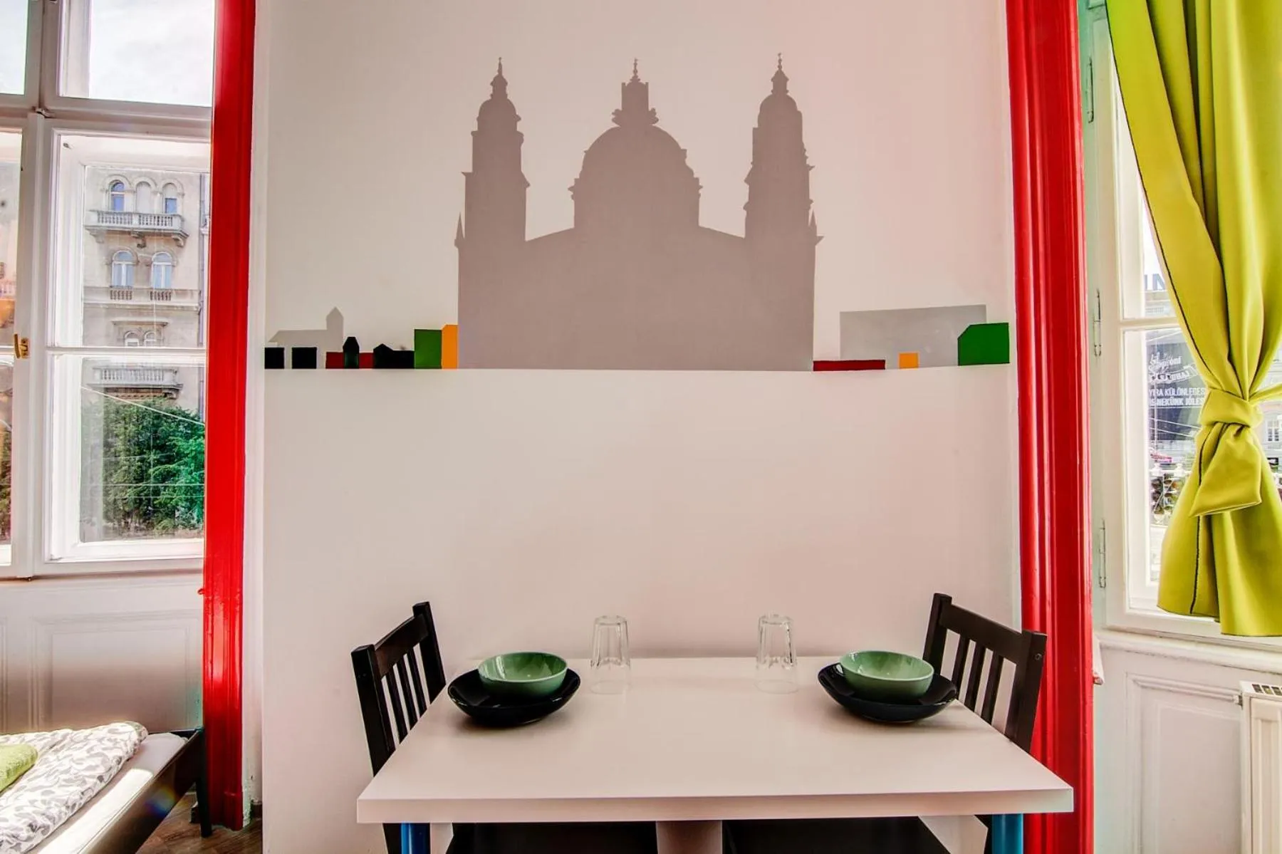 Decorative detail in Pal's Mini Hostel