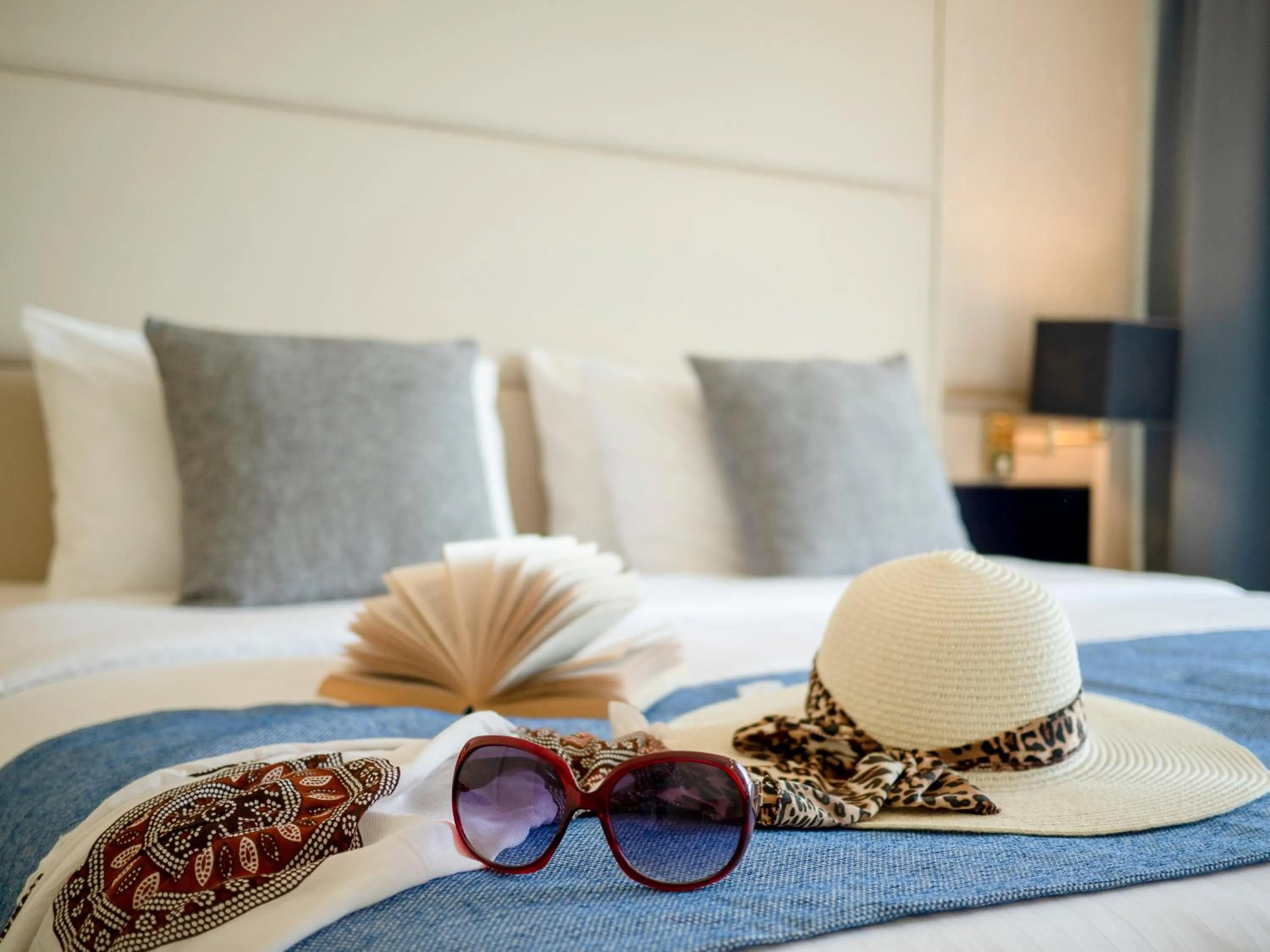 Decorative detail, Bed in Athineon Hotel