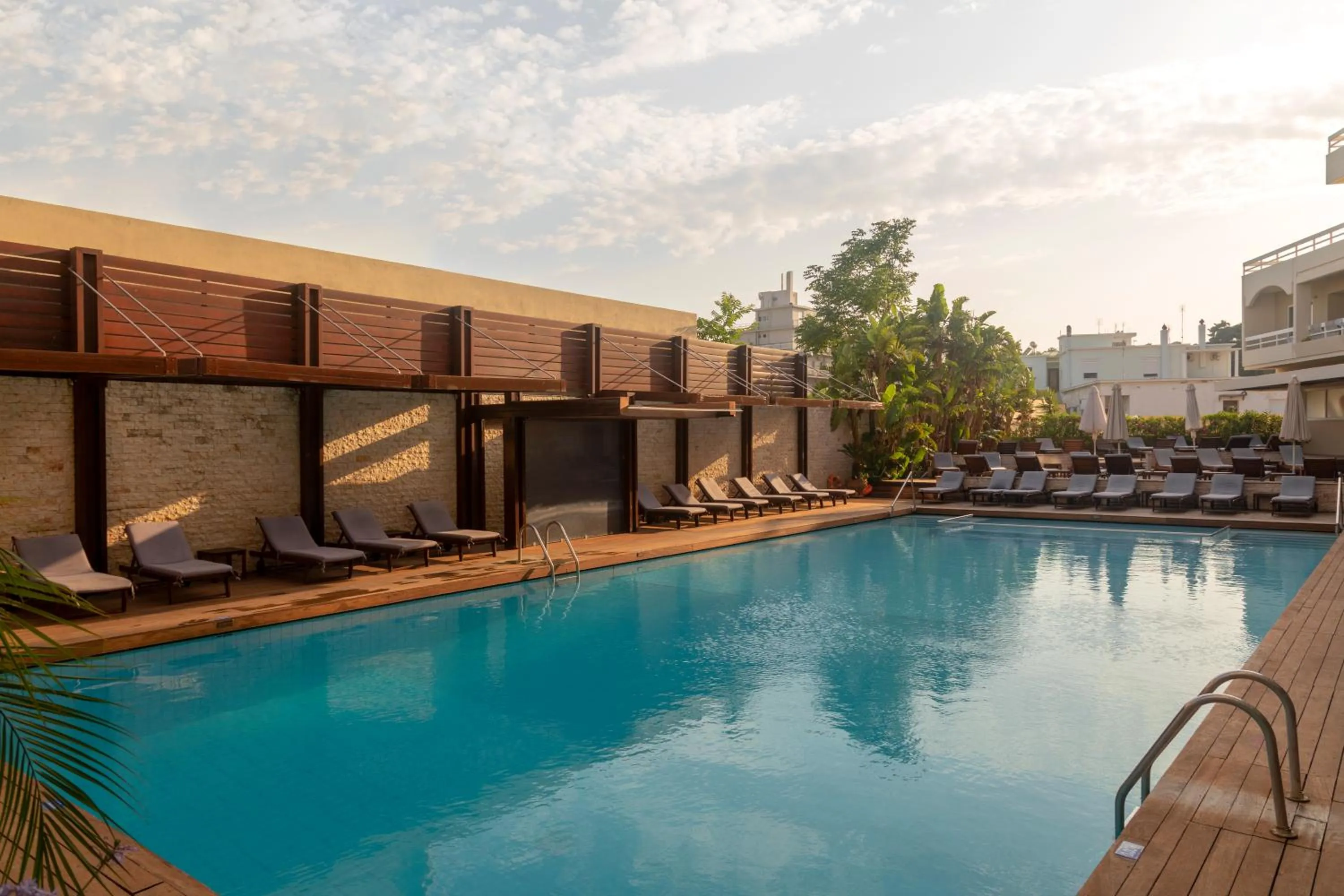 Garden in Athineon Hotel