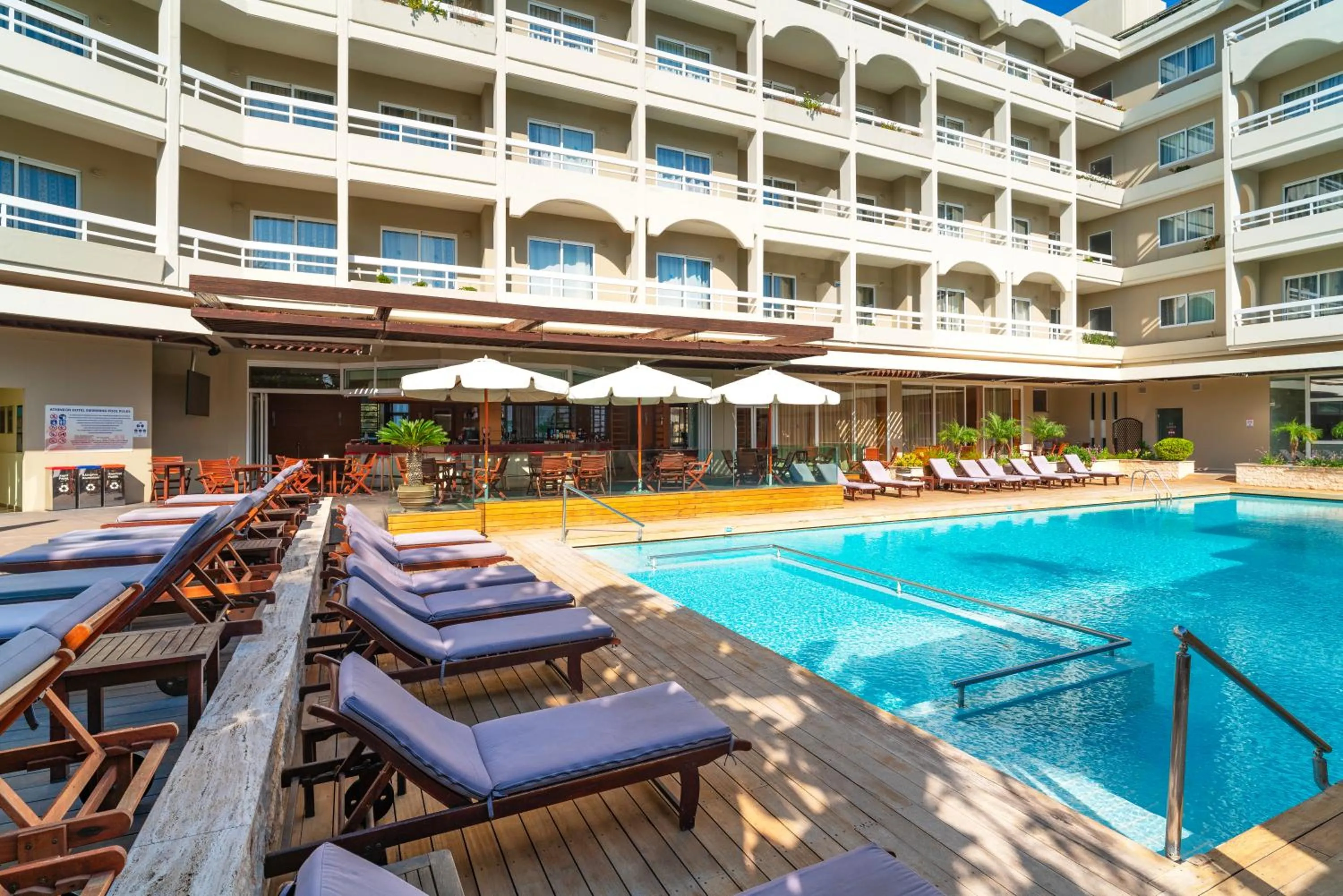 Balcony/Terrace in Athineon Hotel