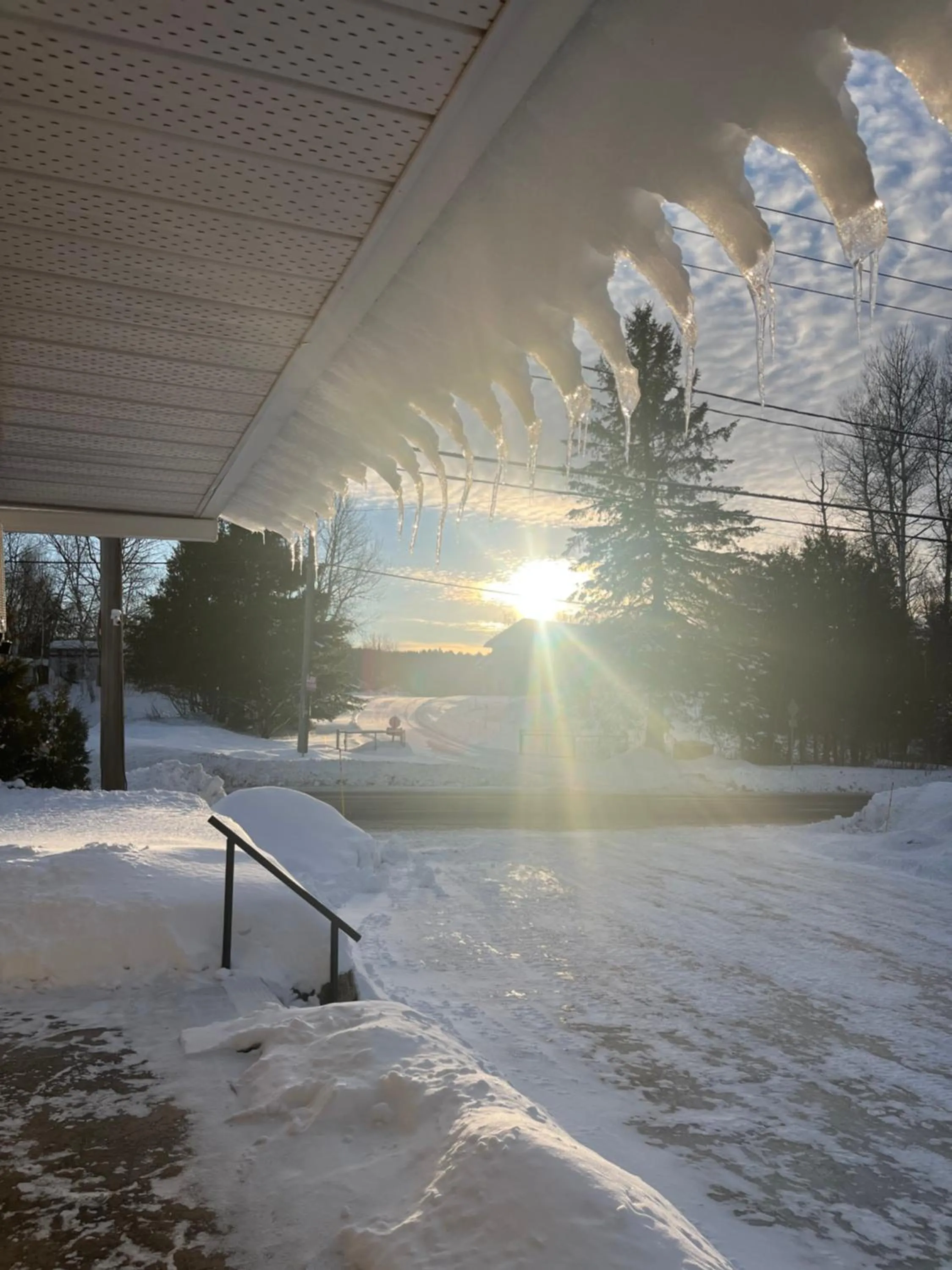 Winter in Le Saint Alex