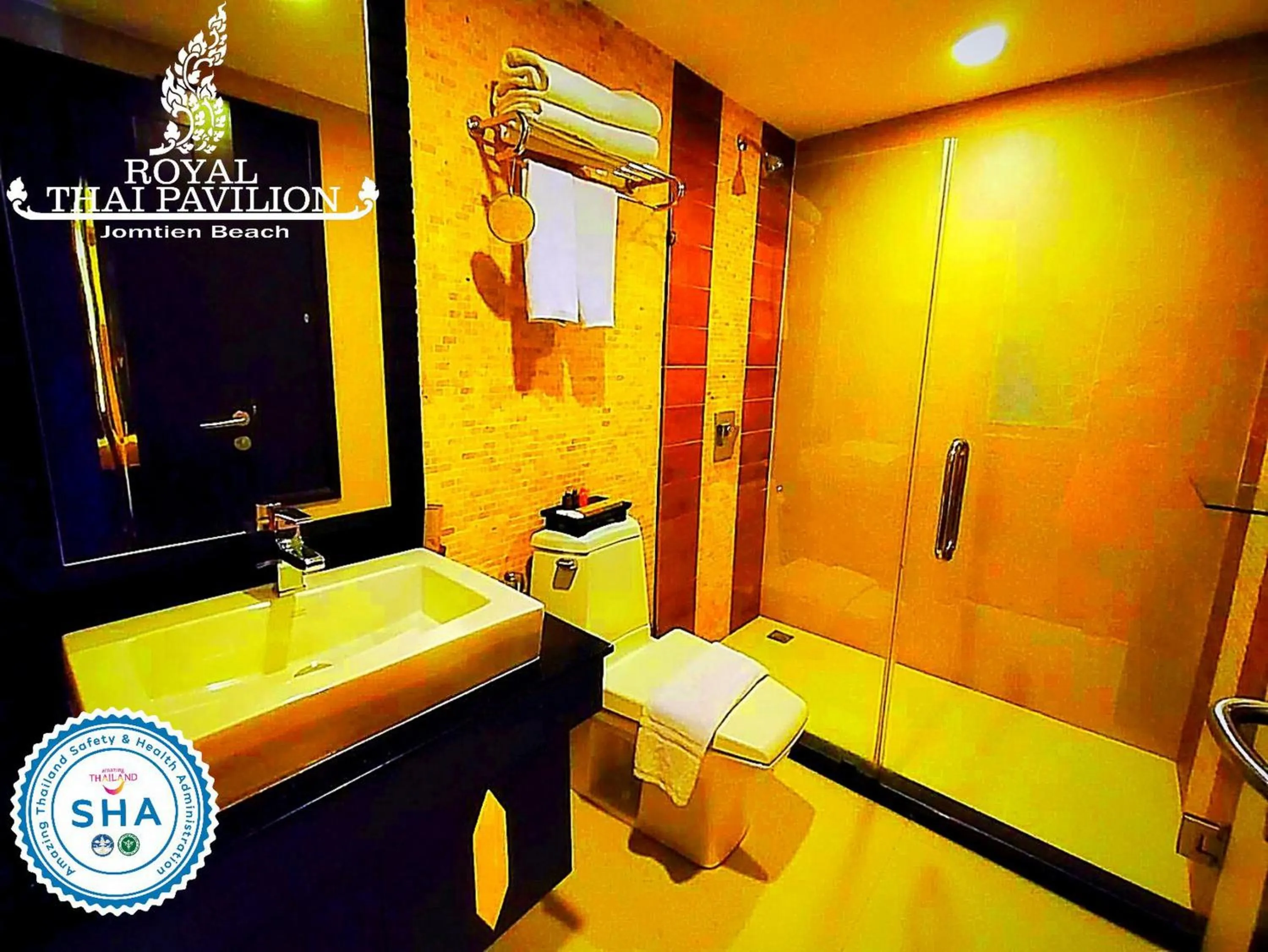 Bathroom in Royal Thai Pavilion Jomtien Hotel