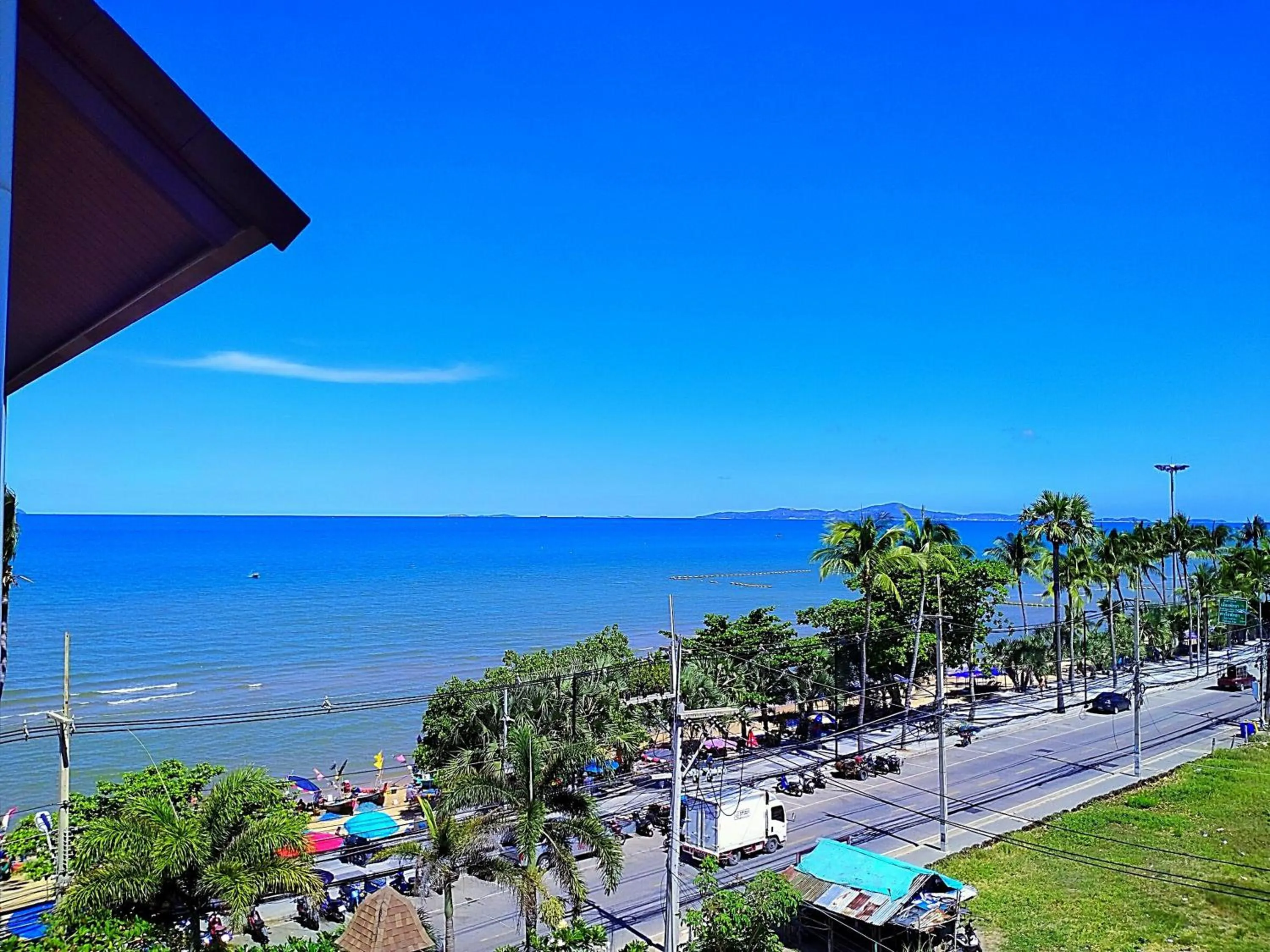 Sea view in Royal Thai Pavilion Jomtien Hotel