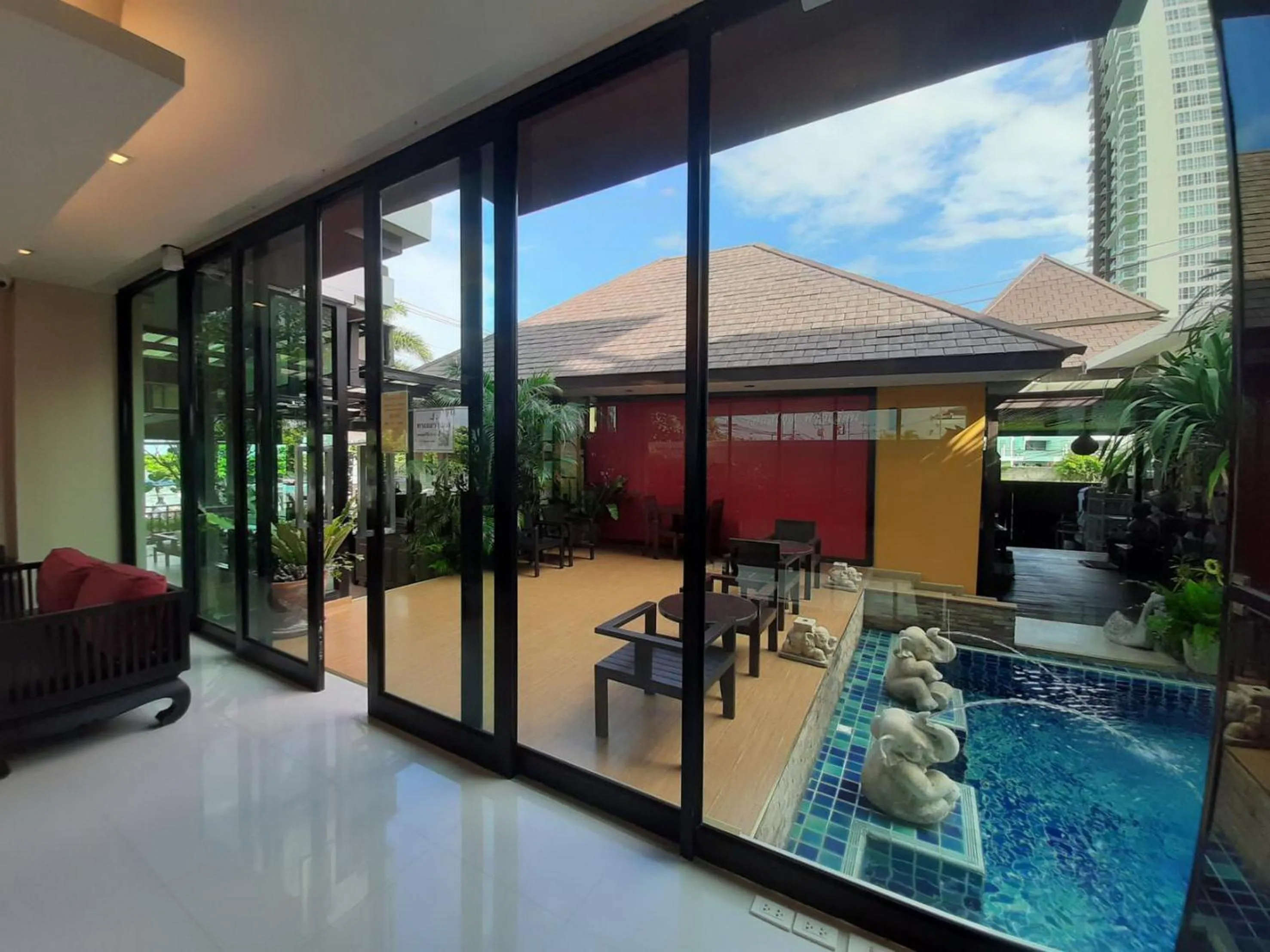 Property building in Royal Thai Pavilion Jomtien Hotel