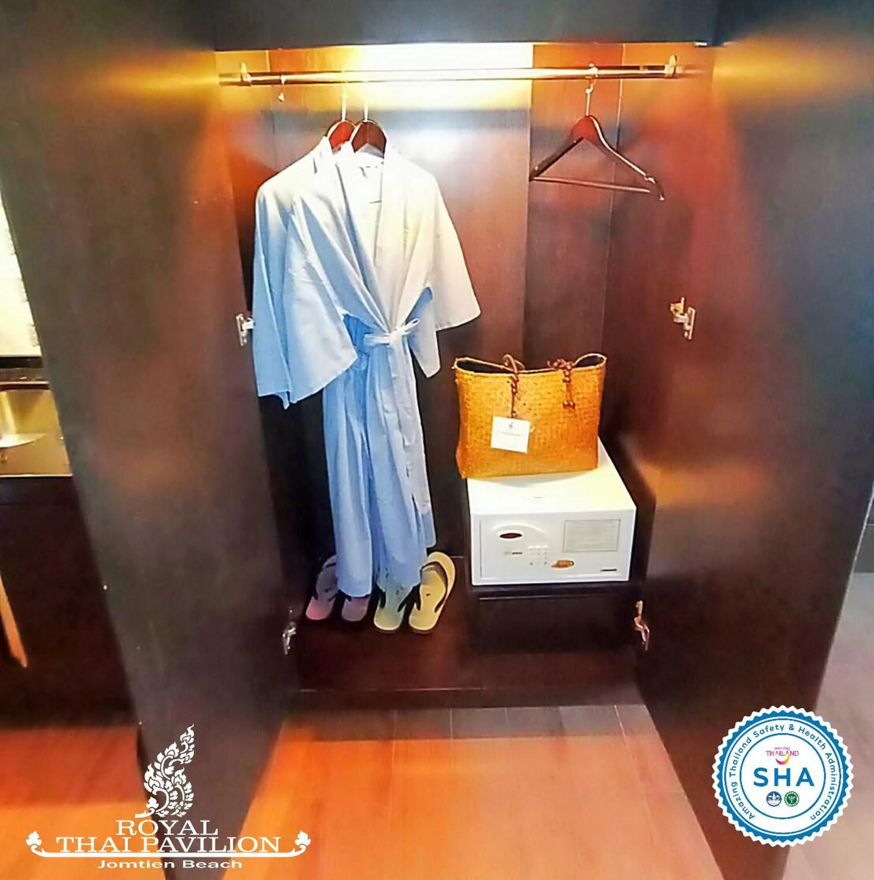 Bathroom in Royal Thai Pavilion Jomtien Hotel