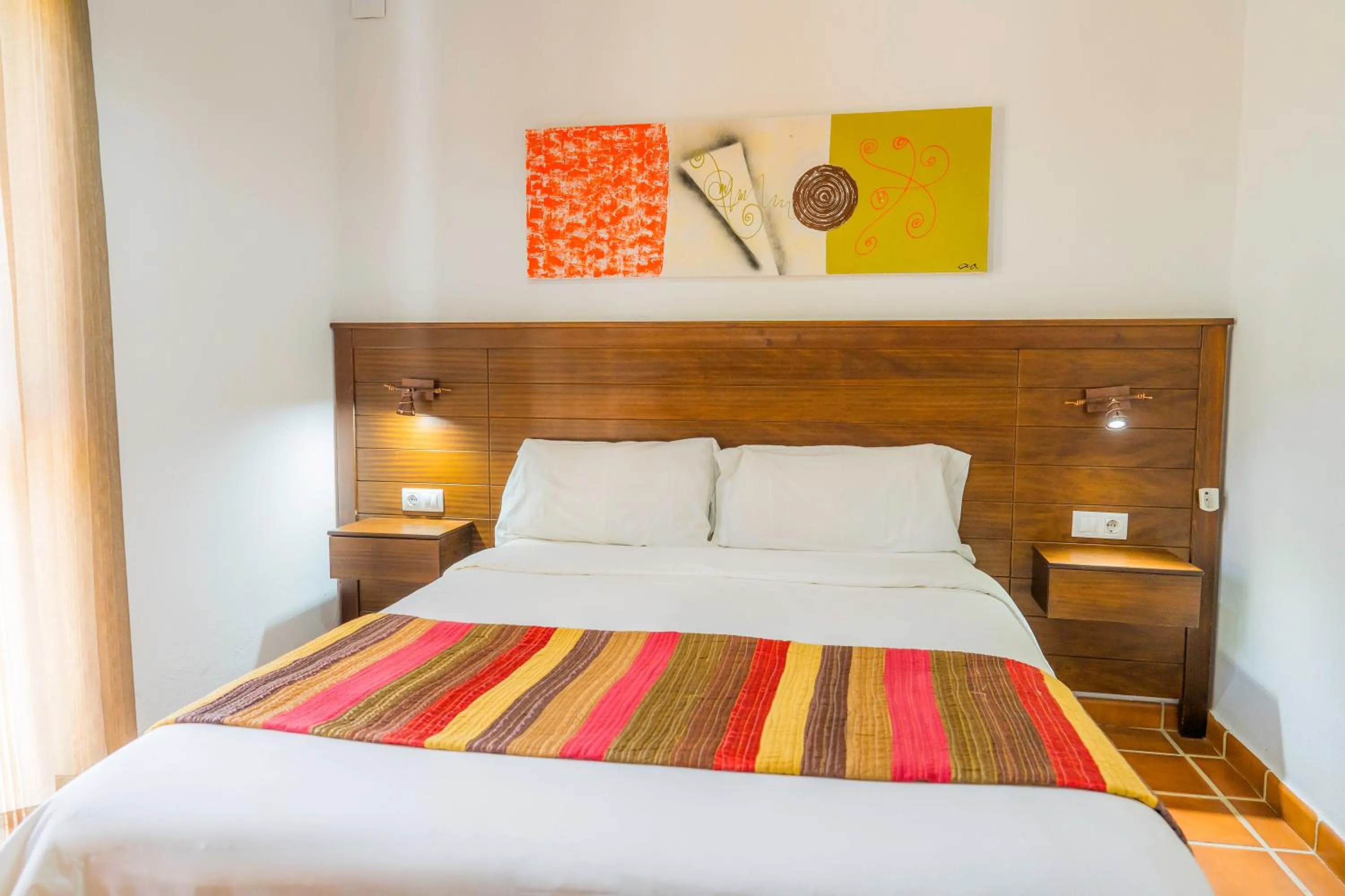 Bedroom, Bed in Complejo Los Veneros