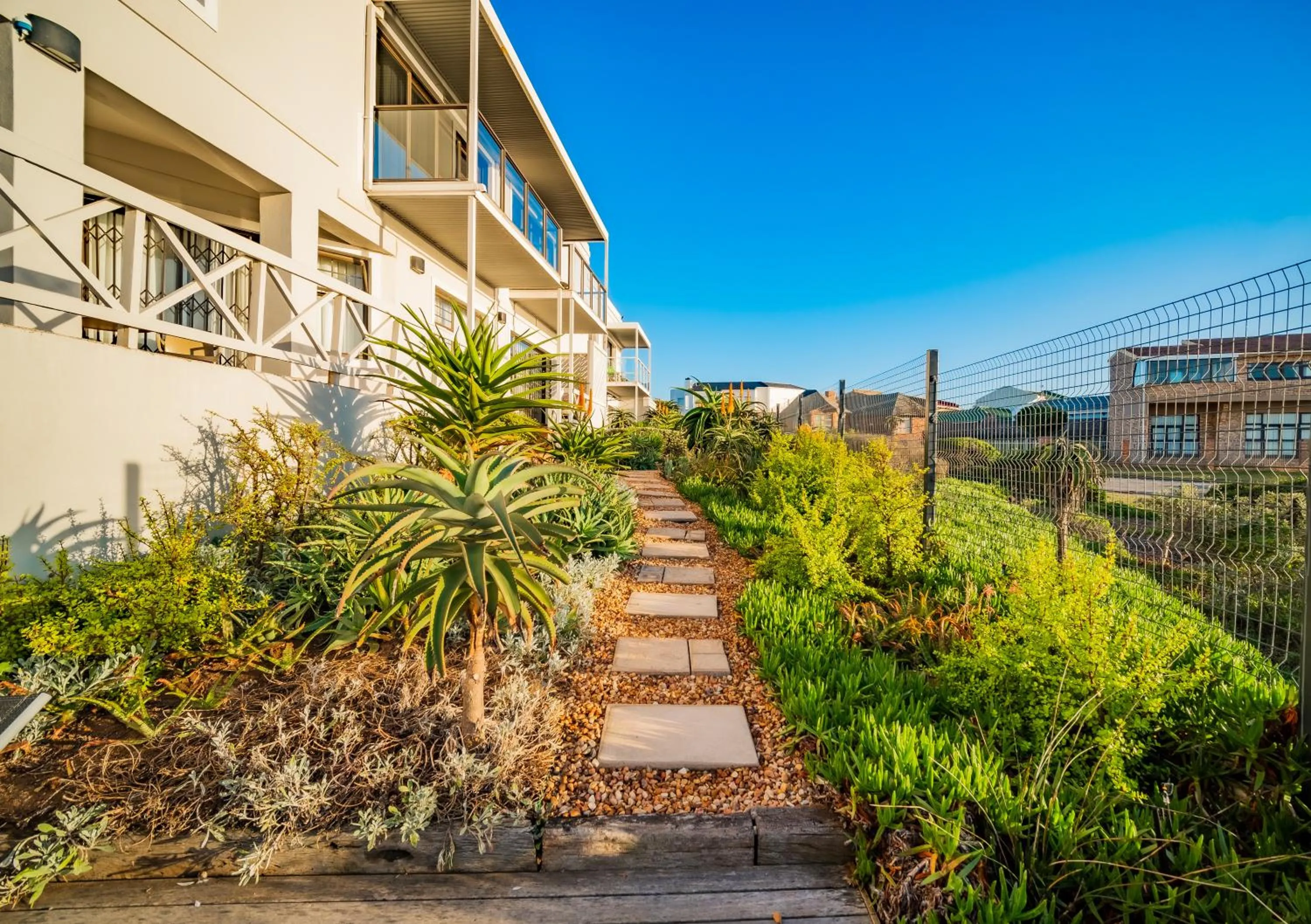 Property building in On the Beach Guesthouse Jeffreys Bay