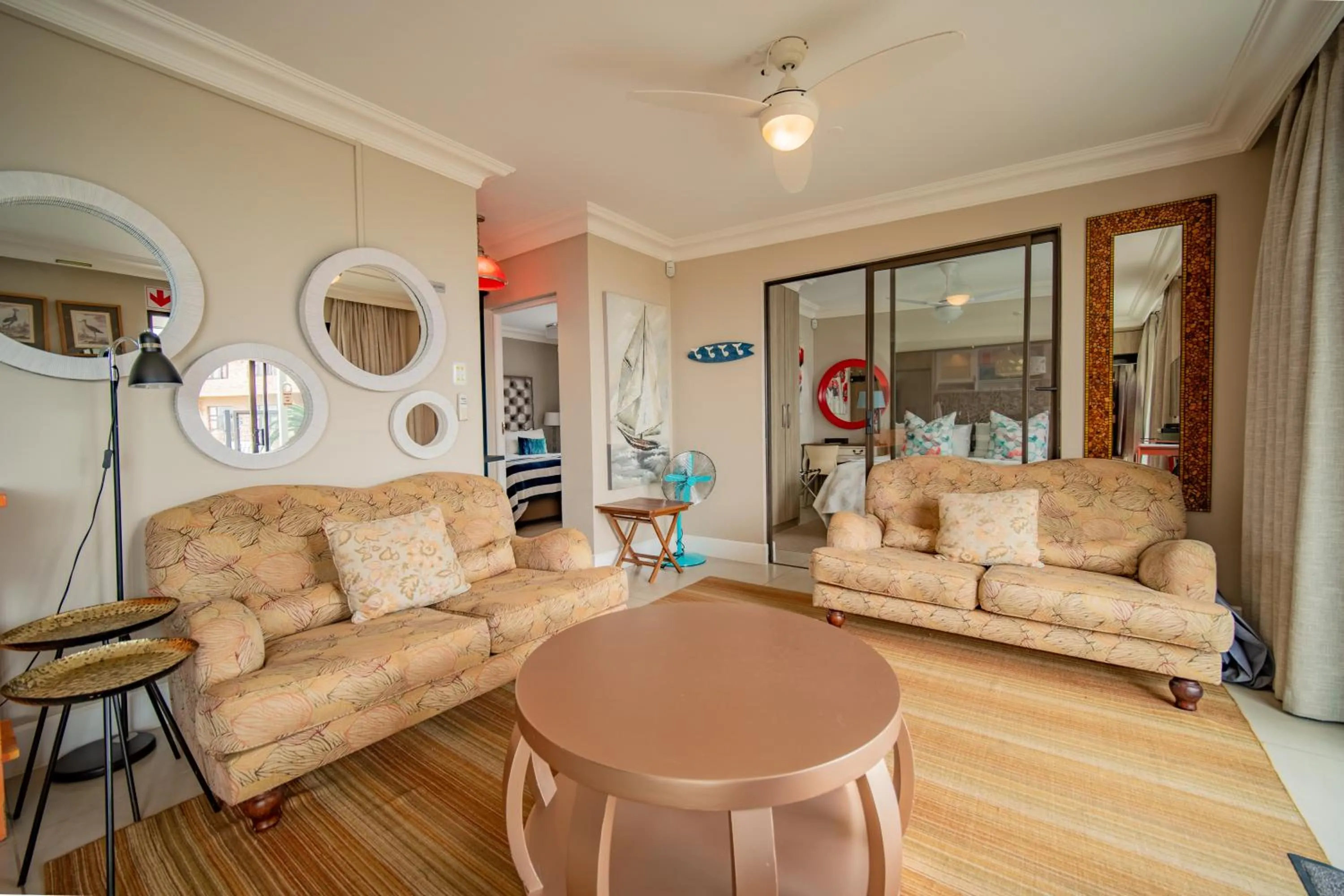 Living room in On the Beach Guesthouse Jeffreys Bay