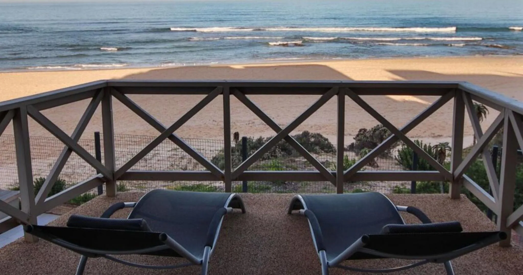 Patio in On the Beach Guesthouse Jeffreys Bay