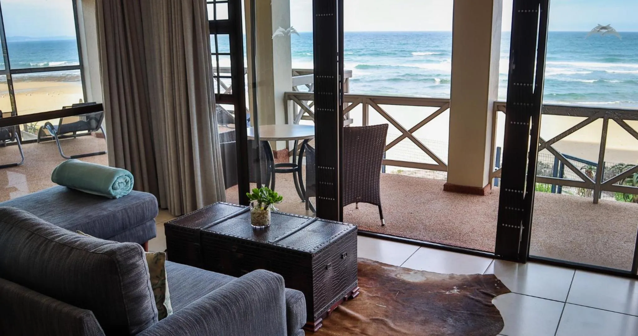 Balcony/Terrace in On the Beach Guesthouse Jeffreys Bay