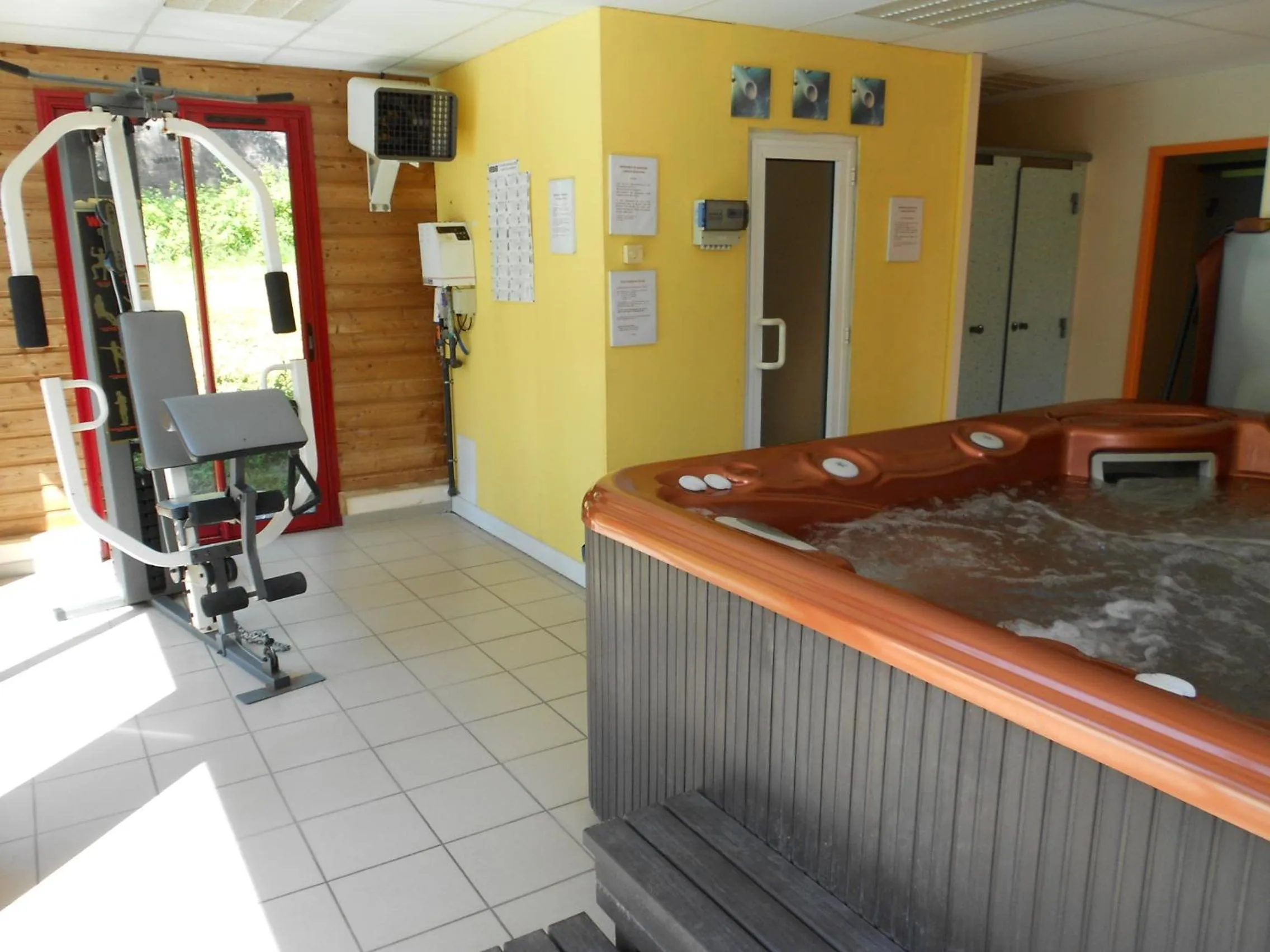 Steam room in Domaine du Rougier