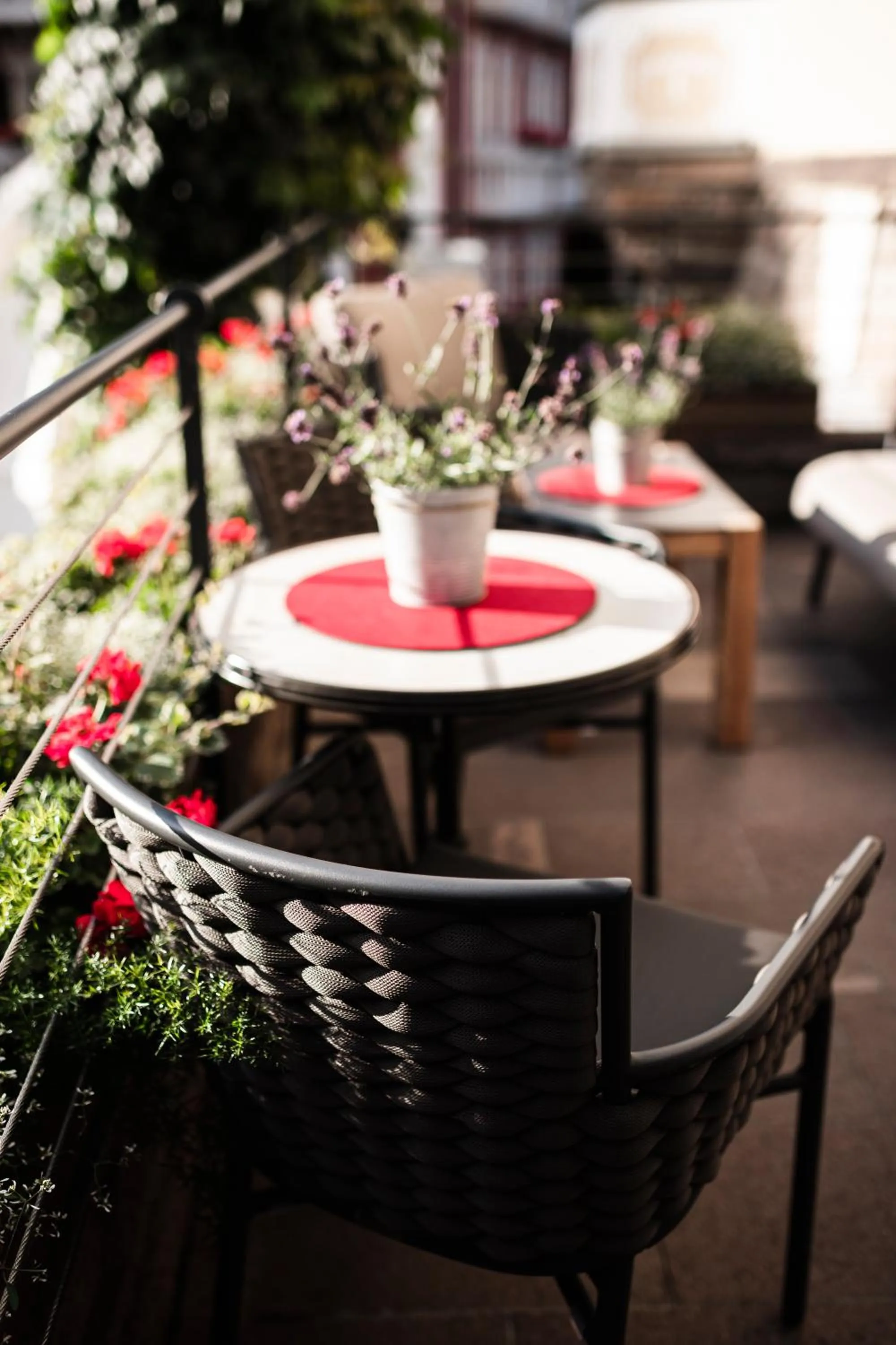 Balcony/Terrace in Classic Hotel Am Stetteneck