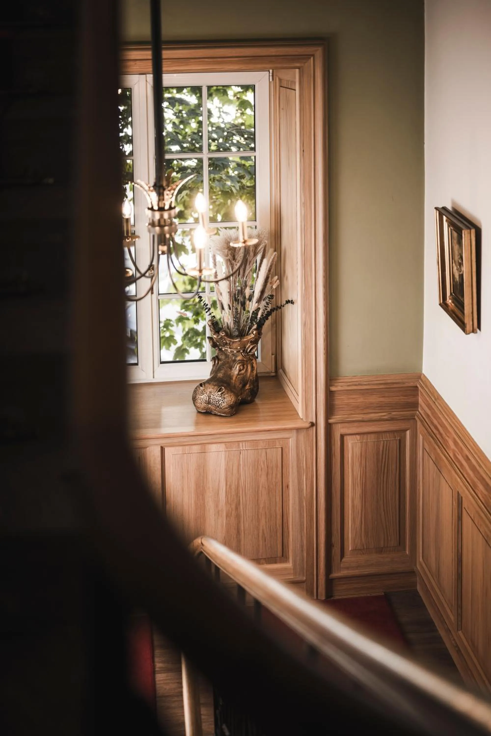 Decorative detail in Classic Hotel Am Stetteneck