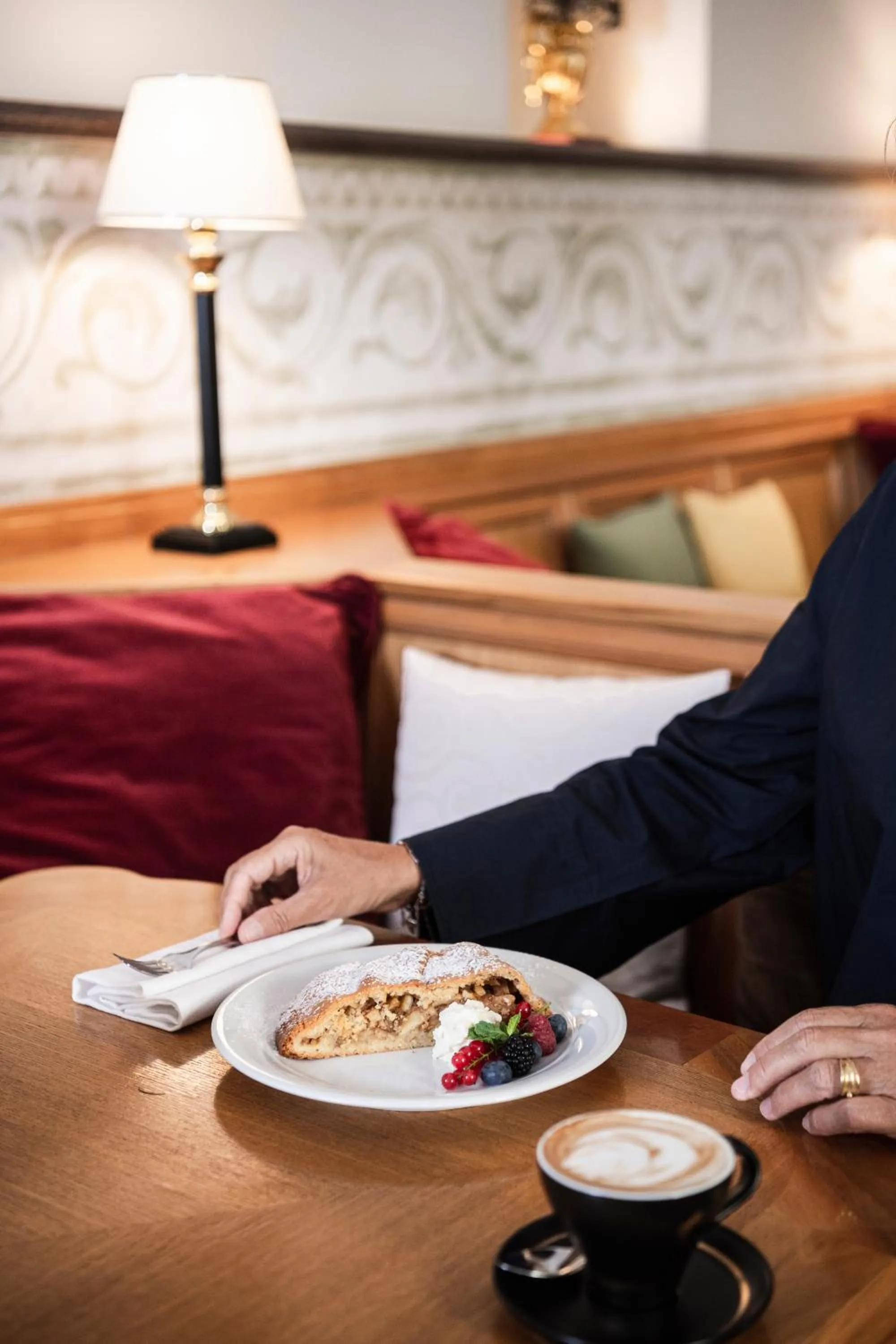 Food and drinks in Classic Hotel Am Stetteneck