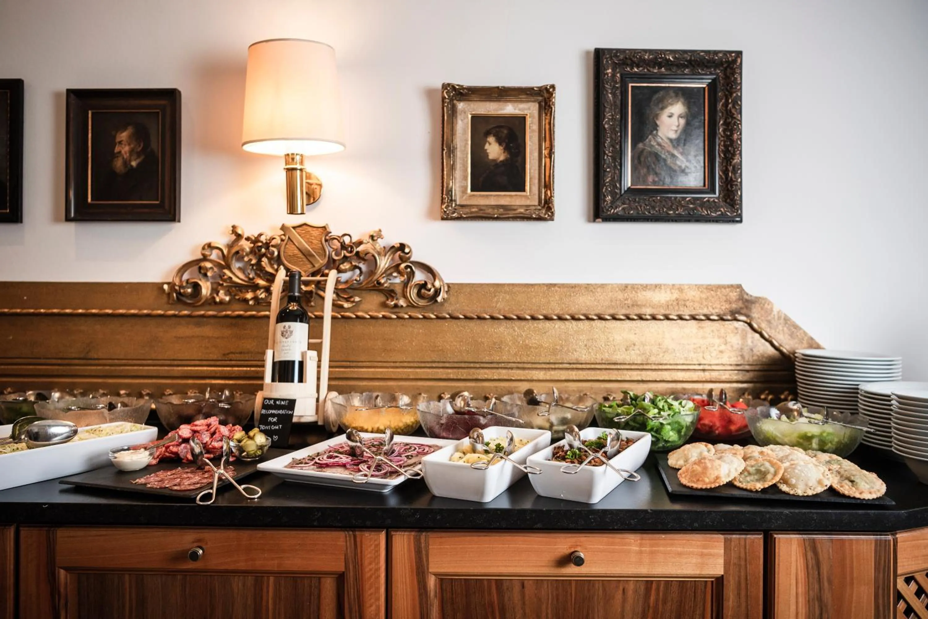 Buffet breakfast in Classic Hotel Am Stetteneck