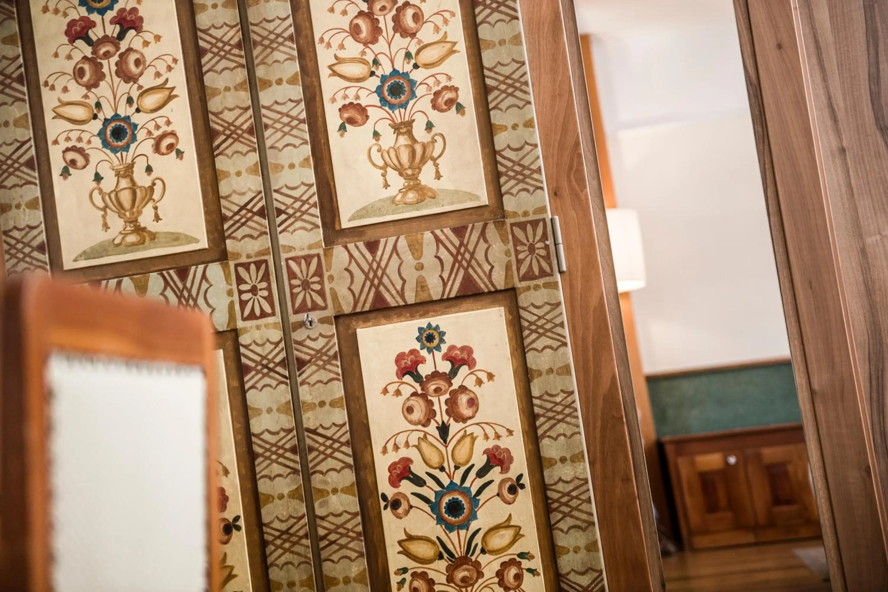 Decorative detail in Classic Hotel Am Stetteneck