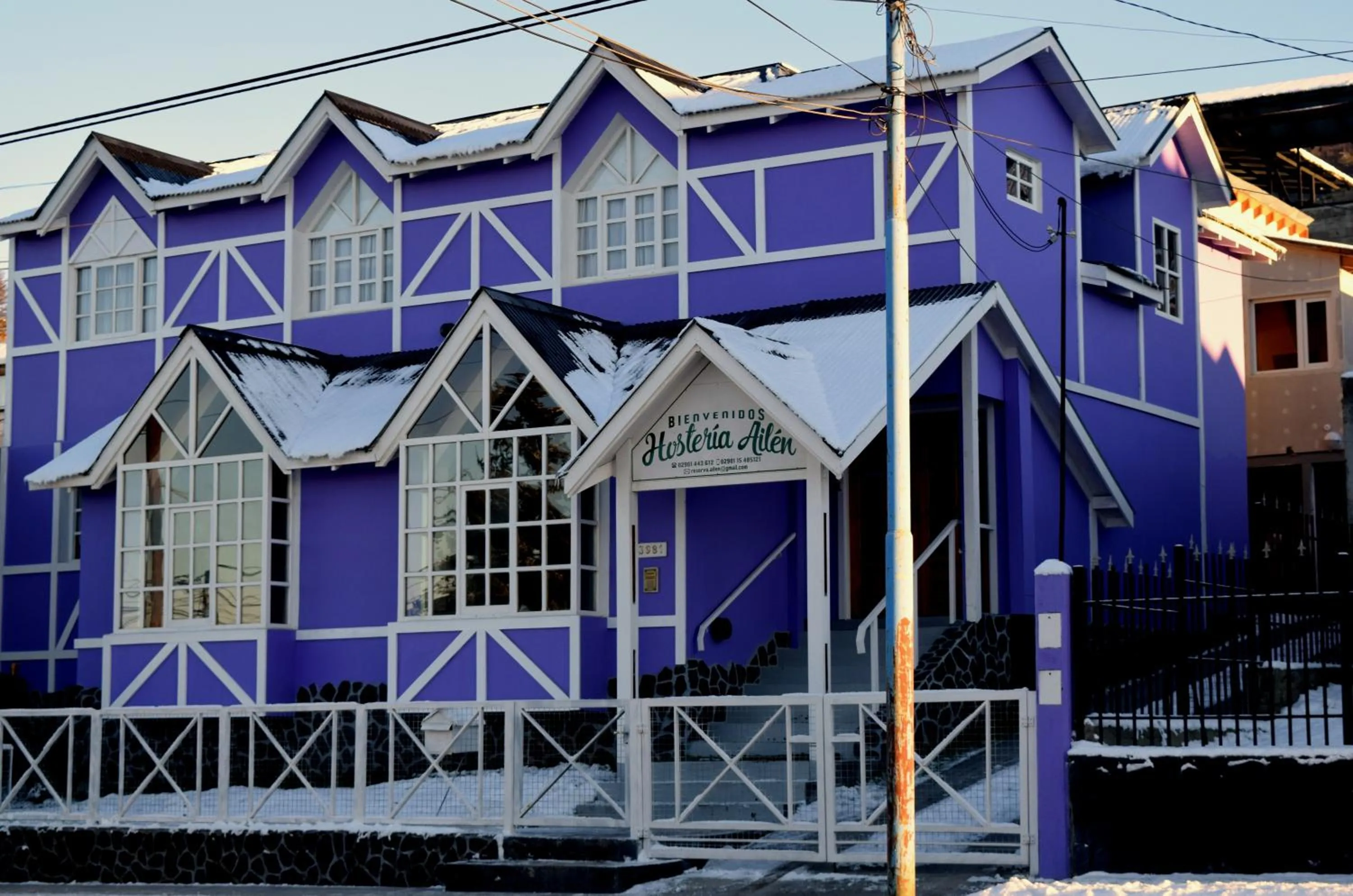 Facade/entrance in Hostería Ailen