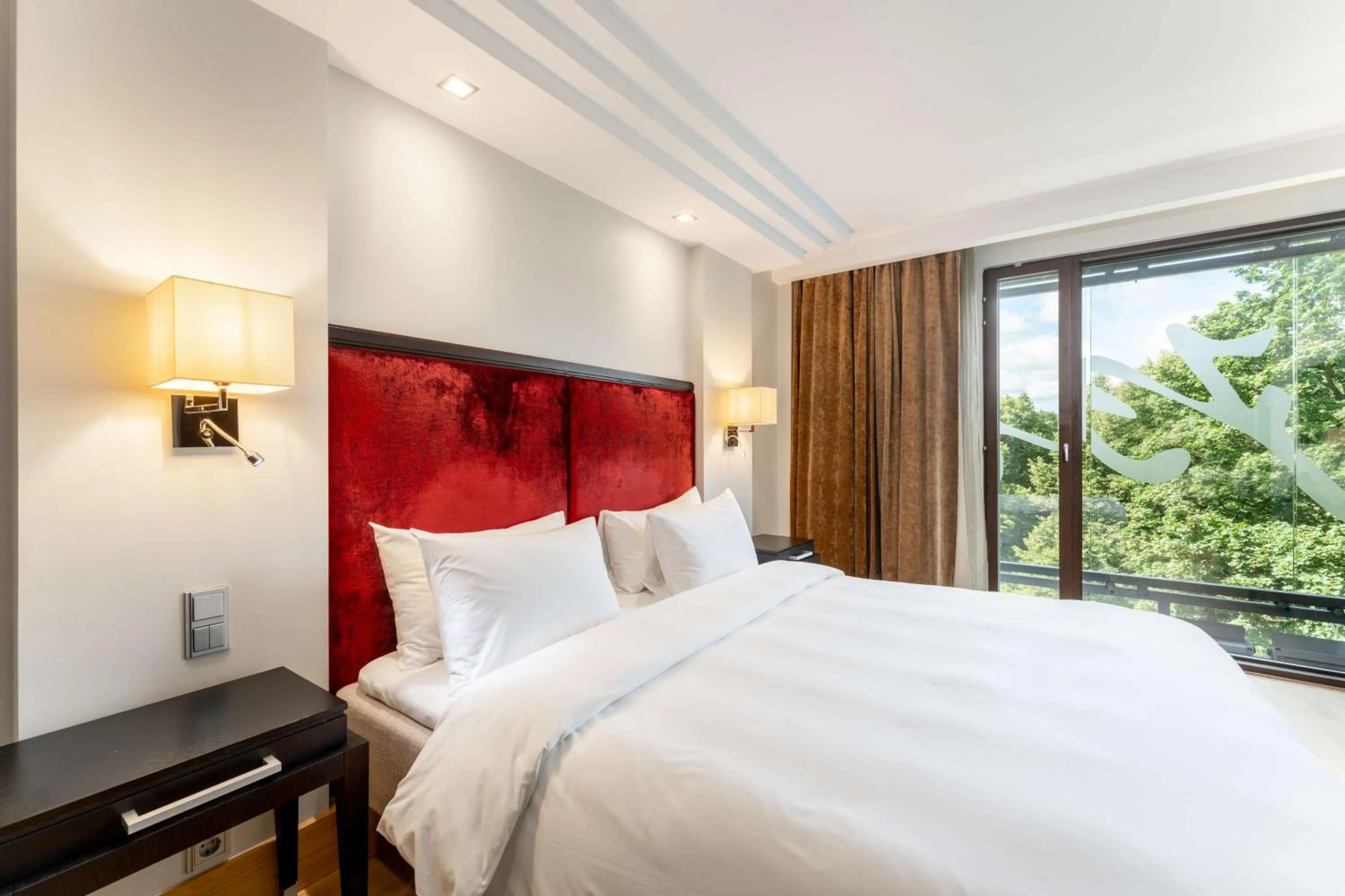 Bed in Radisson Blu Elizabete Hotel, Riga