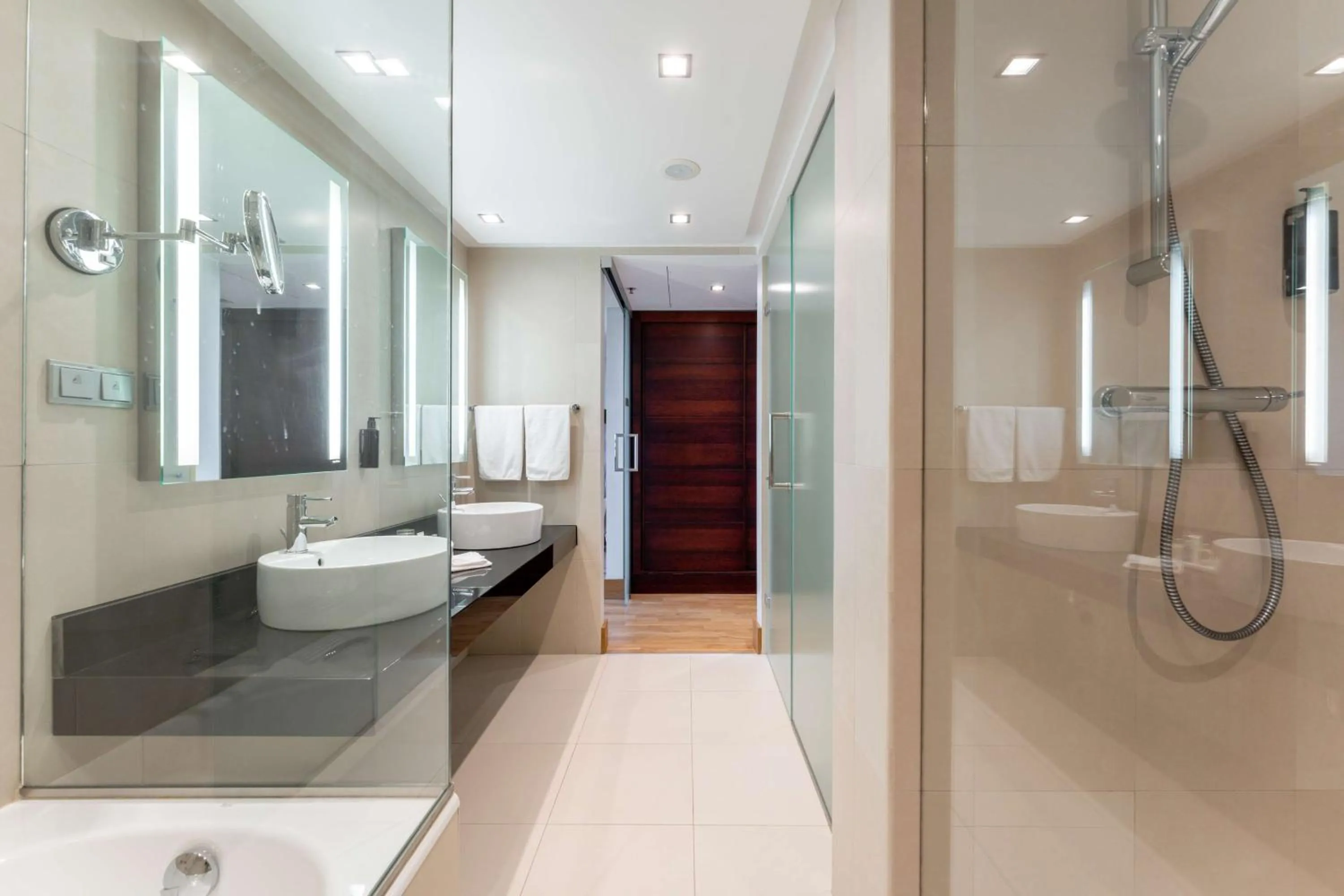 Toilet in Radisson Blu Elizabete Hotel, Riga