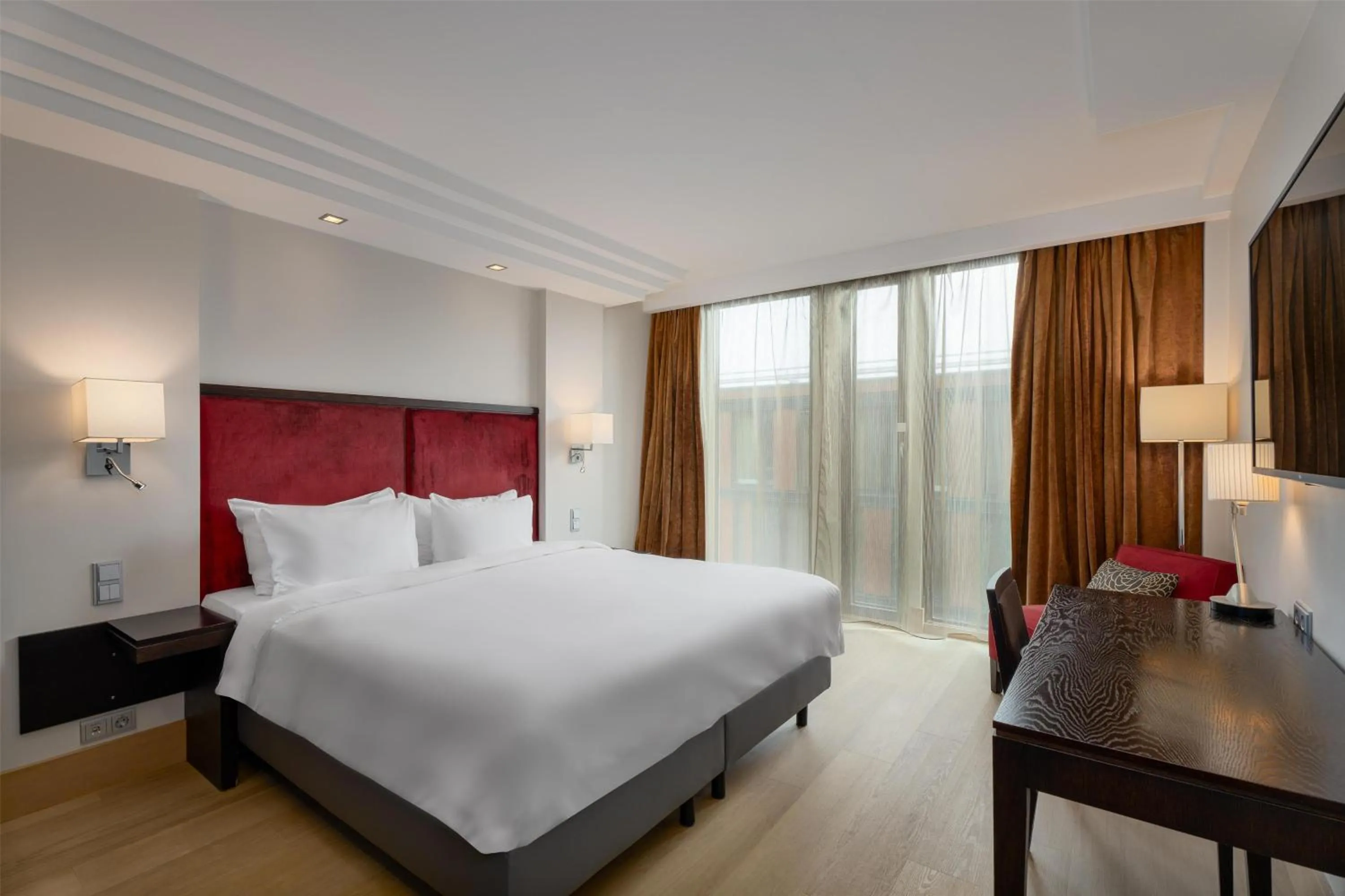 Bedroom, Bed in Radisson Blu Elizabete Hotel, Riga