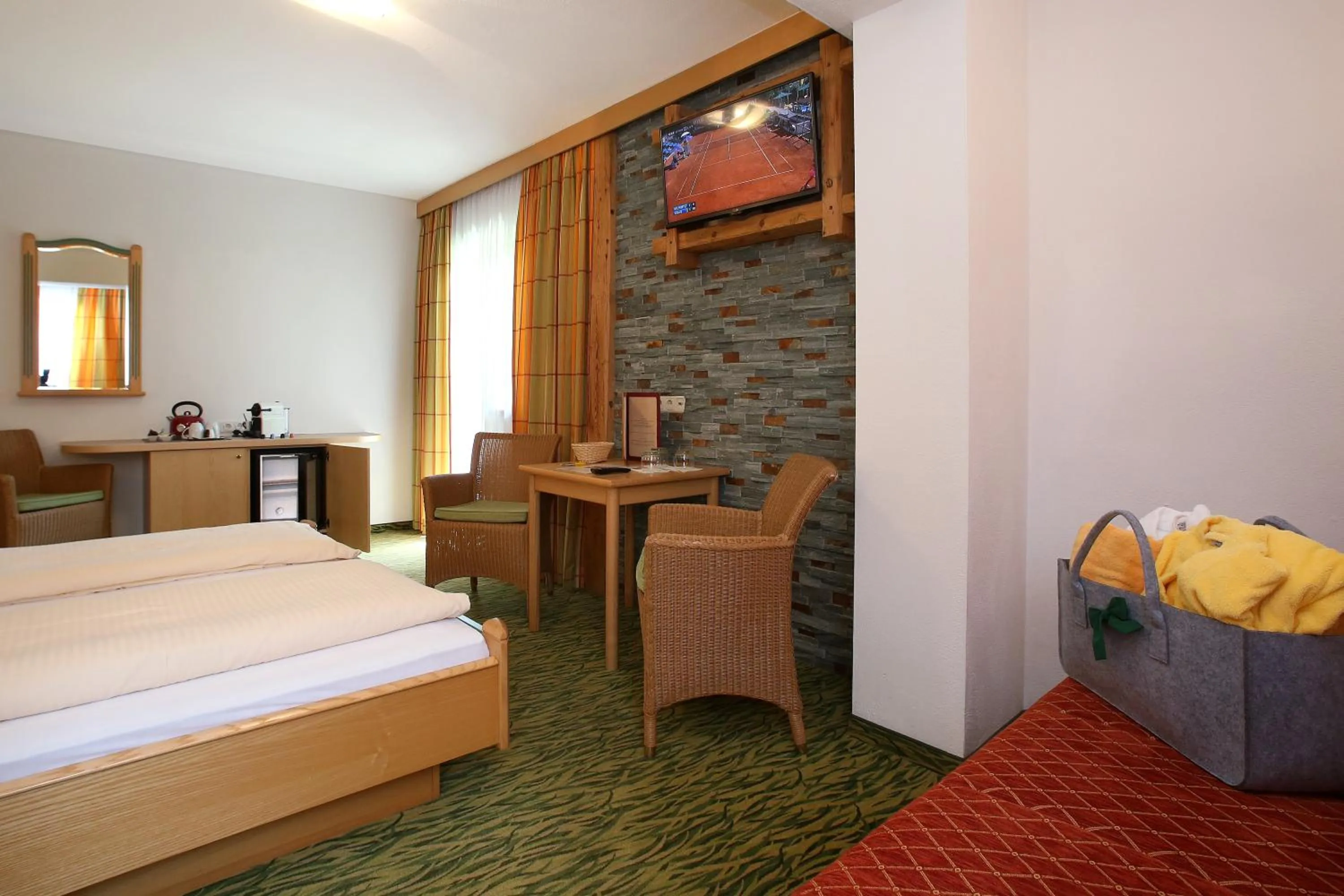 Bed in Hotel Eder Michaela