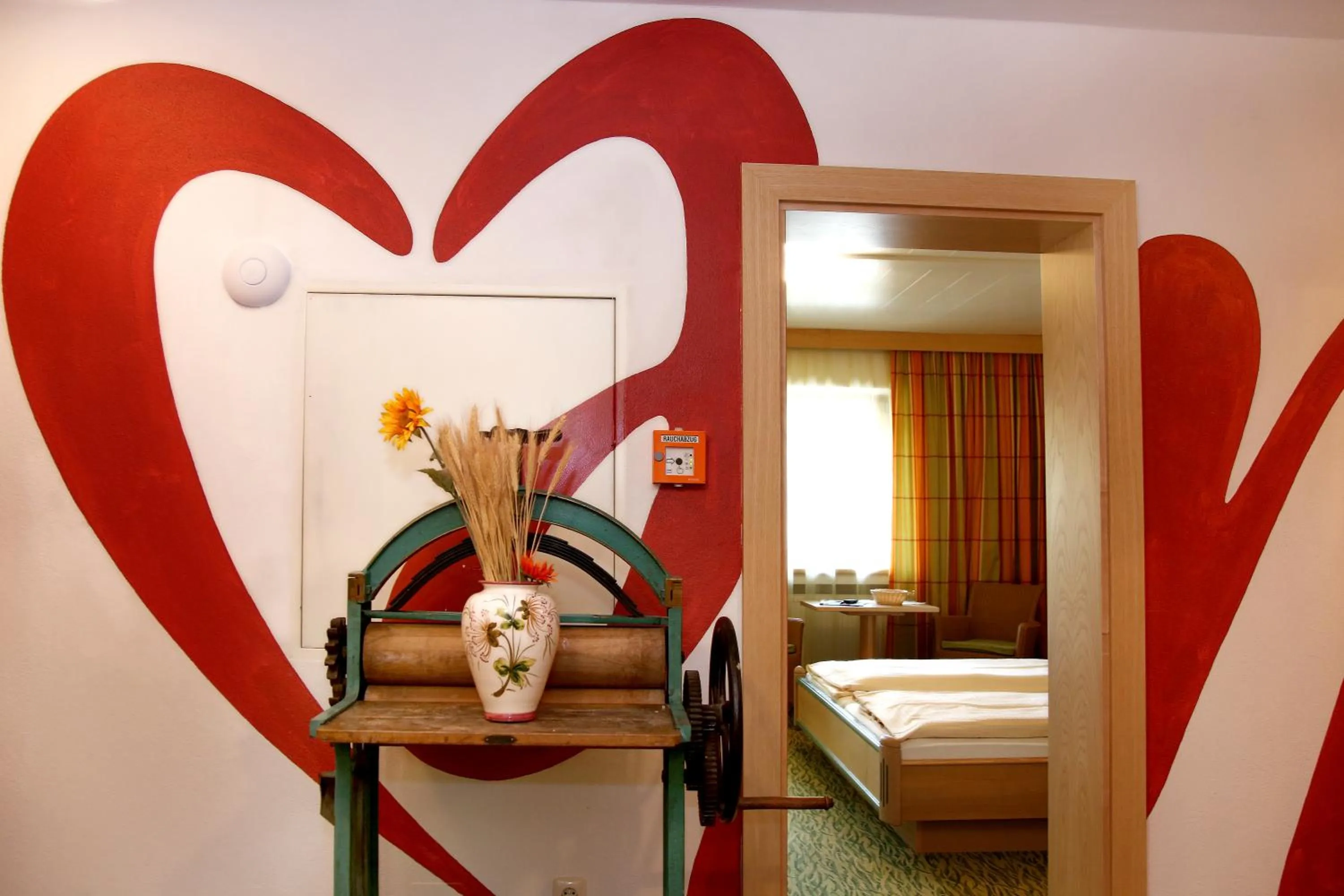 Bed in Hotel Eder Michaela