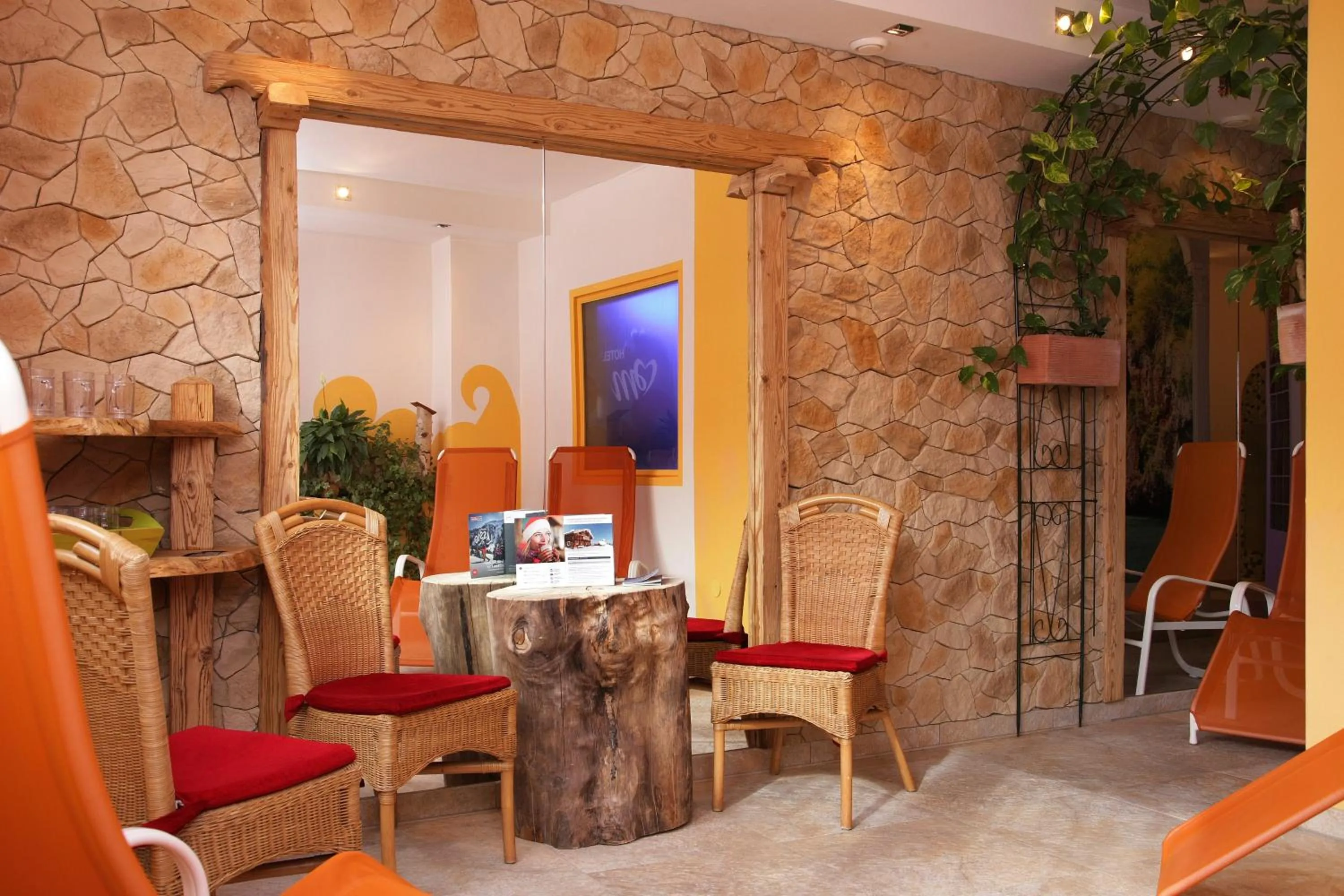 Sauna in Hotel Eder Michaela