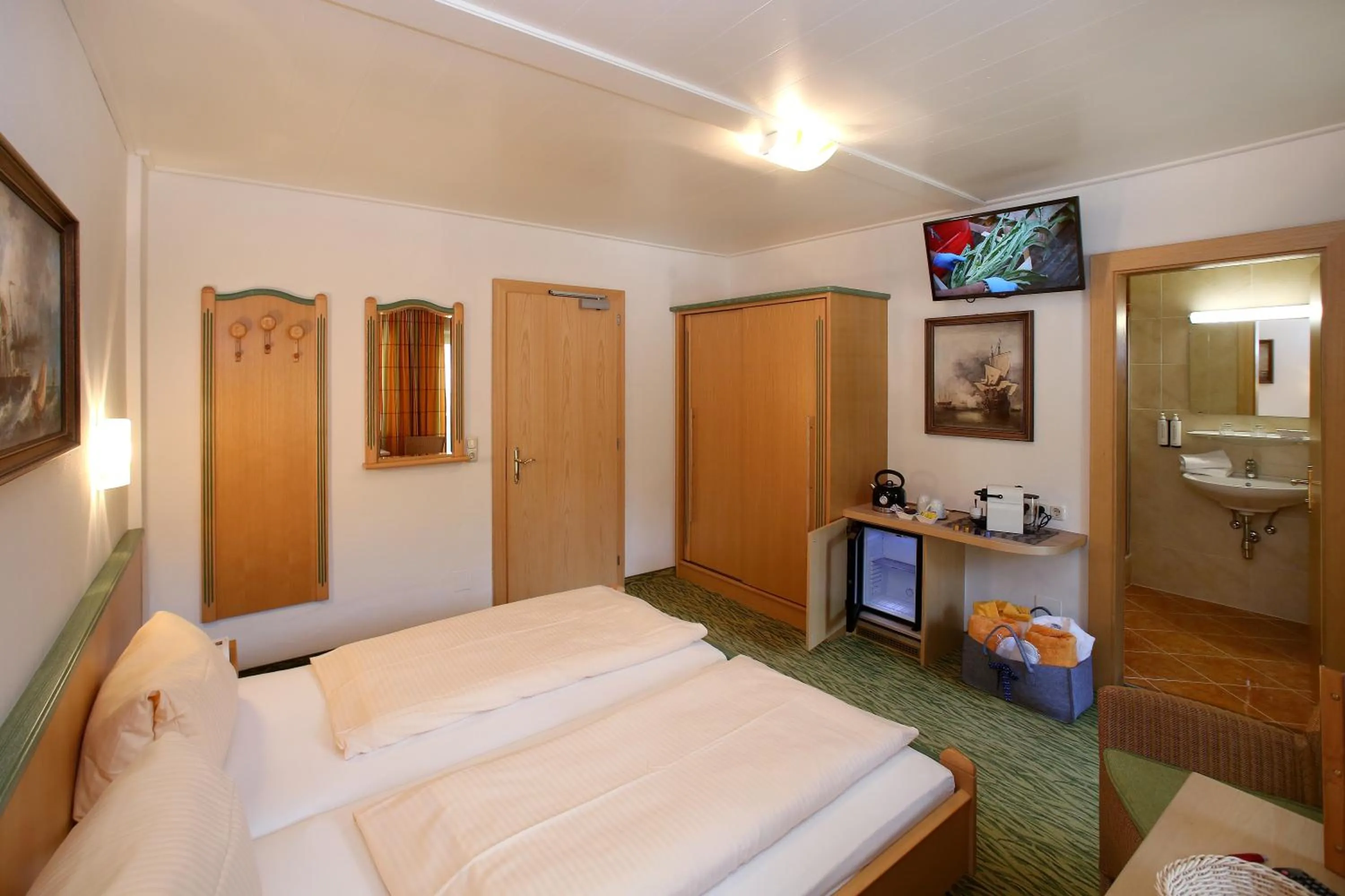 Bed in Hotel Eder Michaela