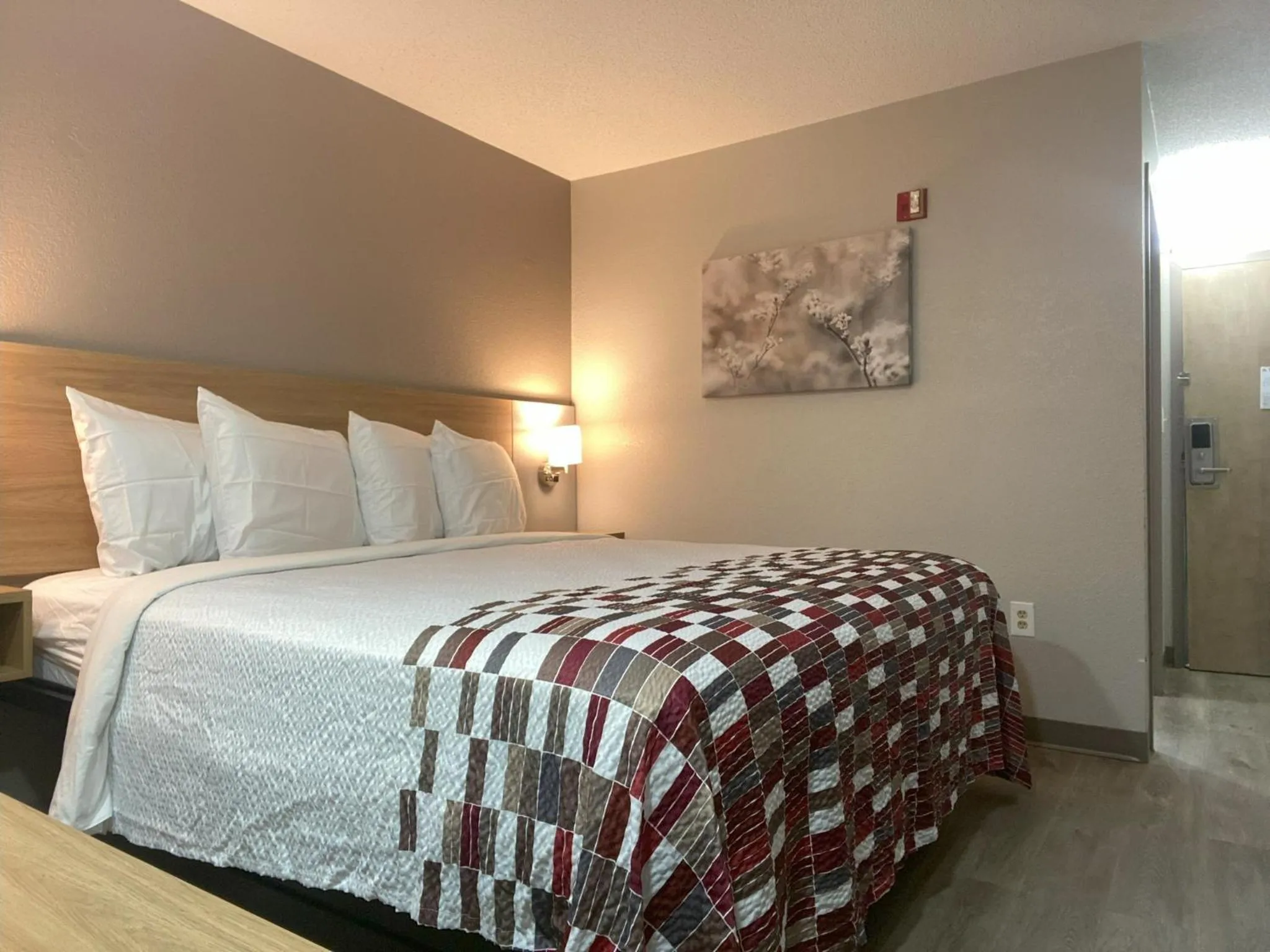 Bedroom, Bed in Red Roof Inn Winston-Salem