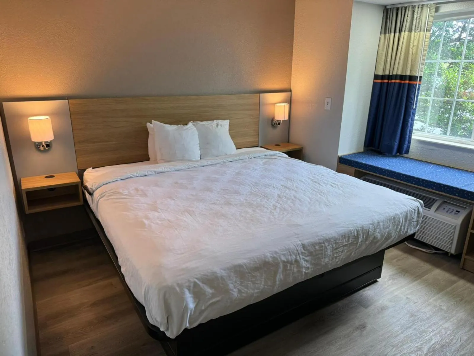 Bed in Microtel Inn by Wyndham Winston-Salem