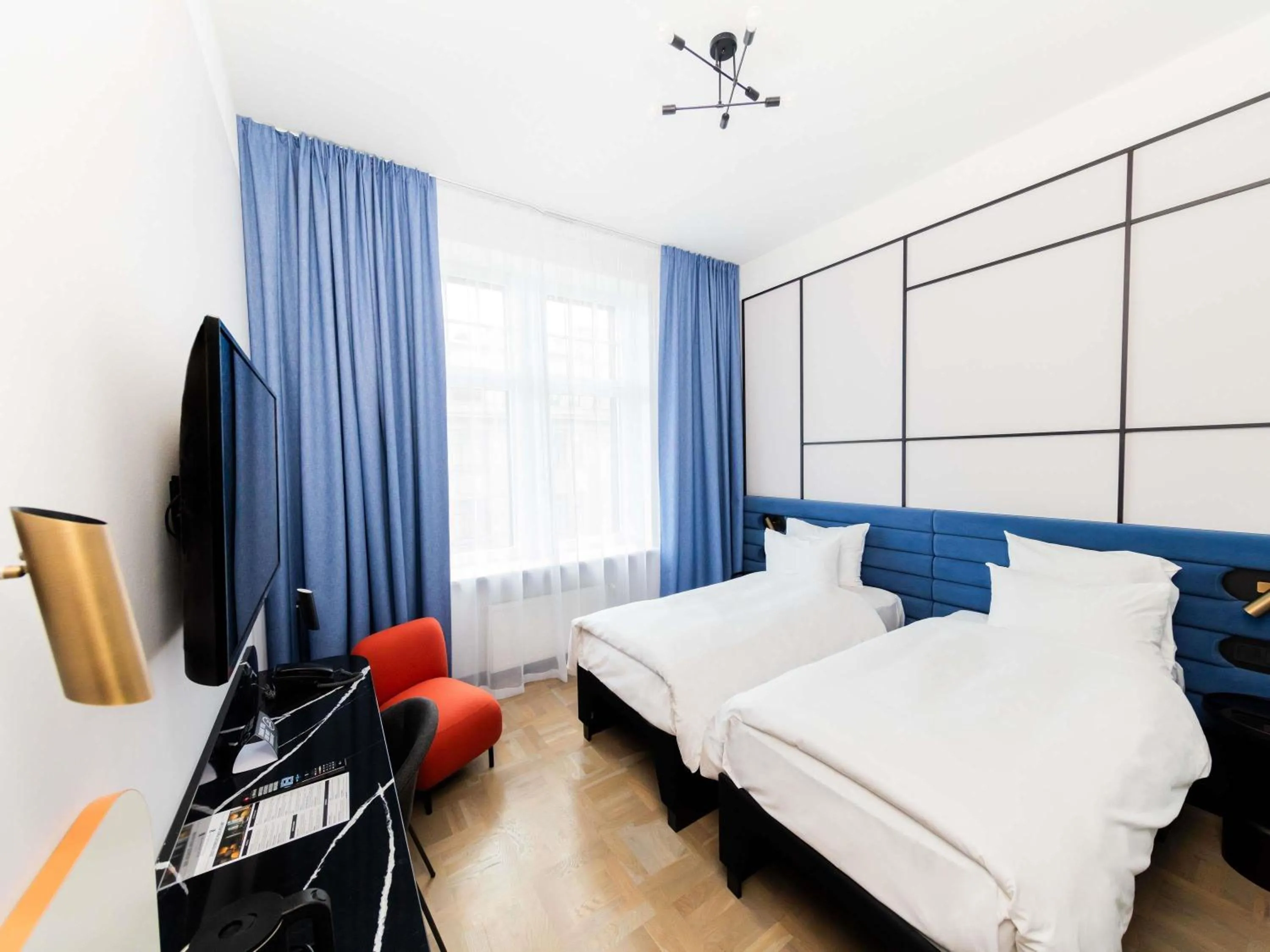 Property building, Bed in TRIBE Riga City Centre