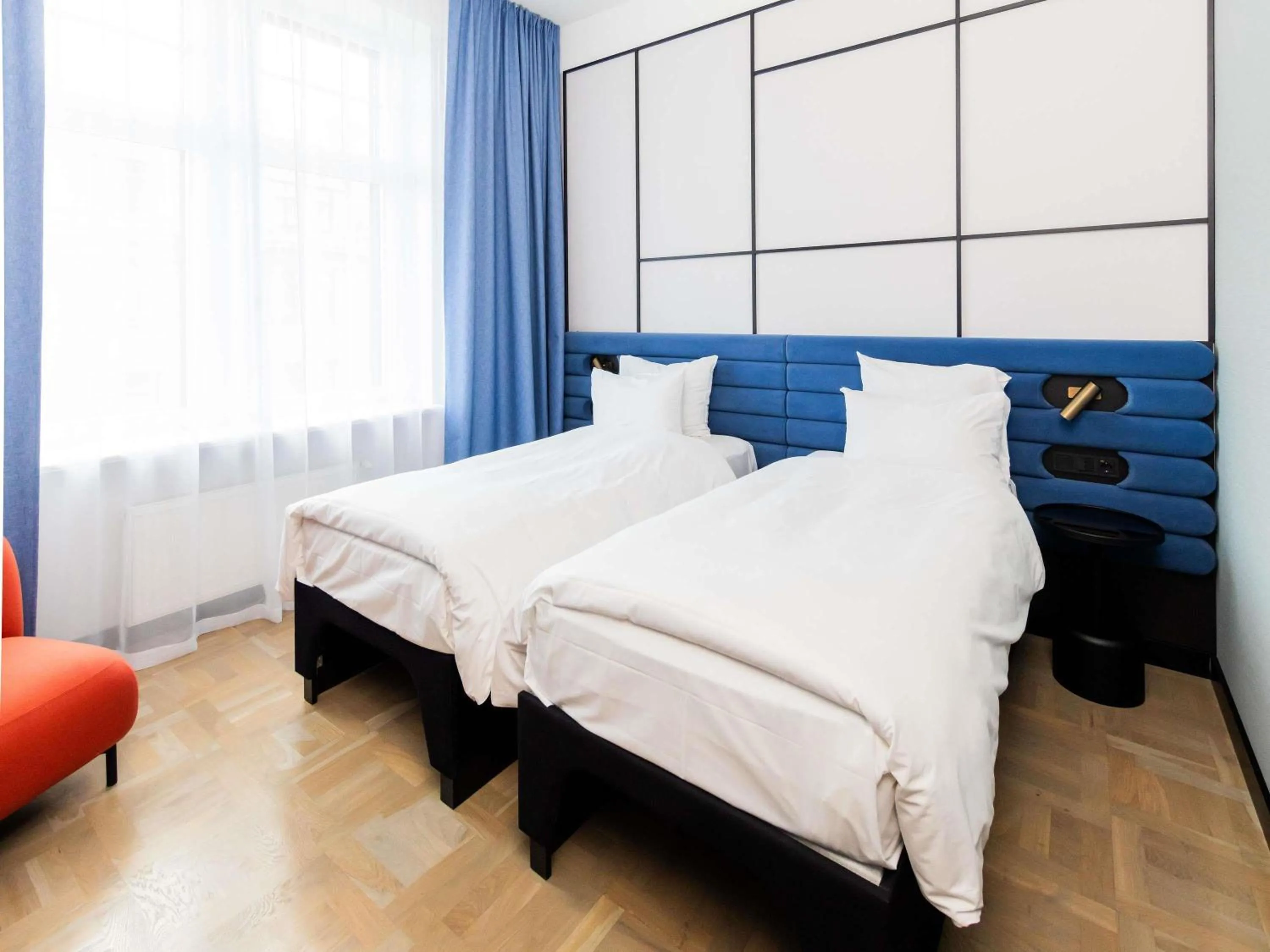 Bedroom, Bed in TRIBE Riga City Centre