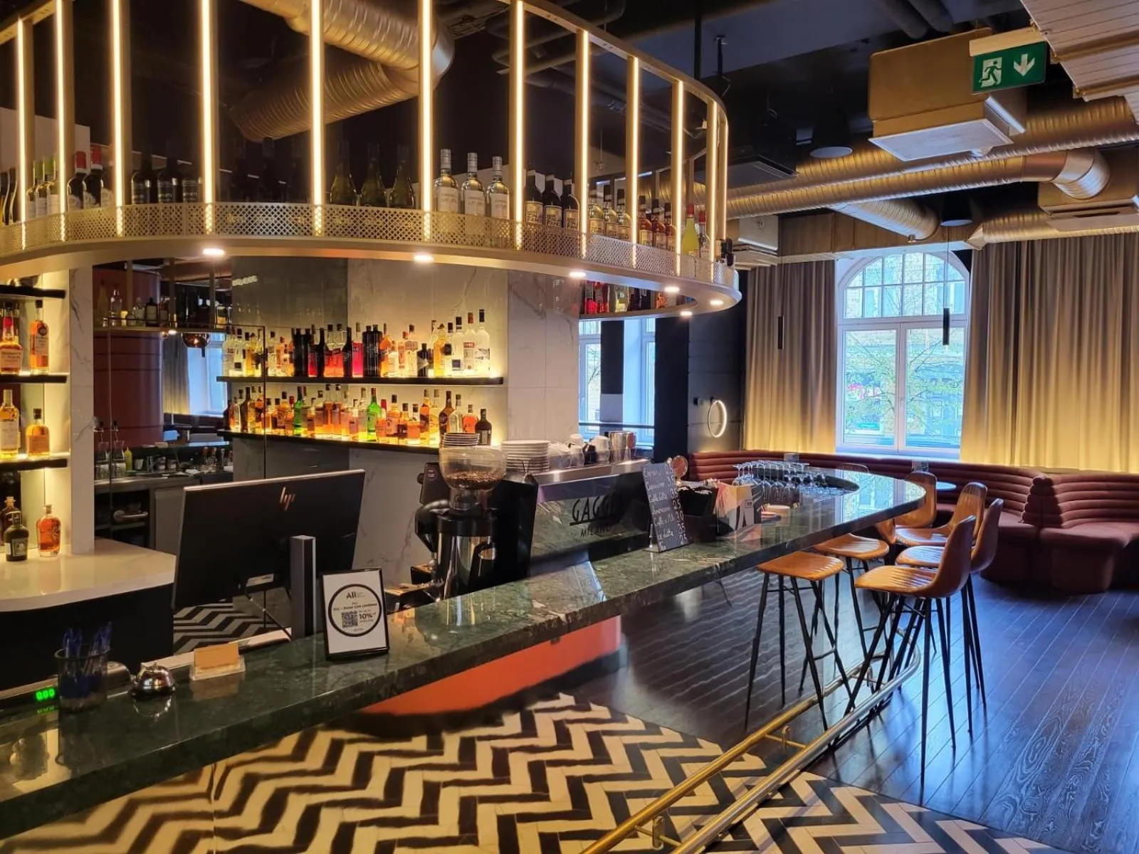 Restaurant/places to eat in TRIBE Riga City Centre