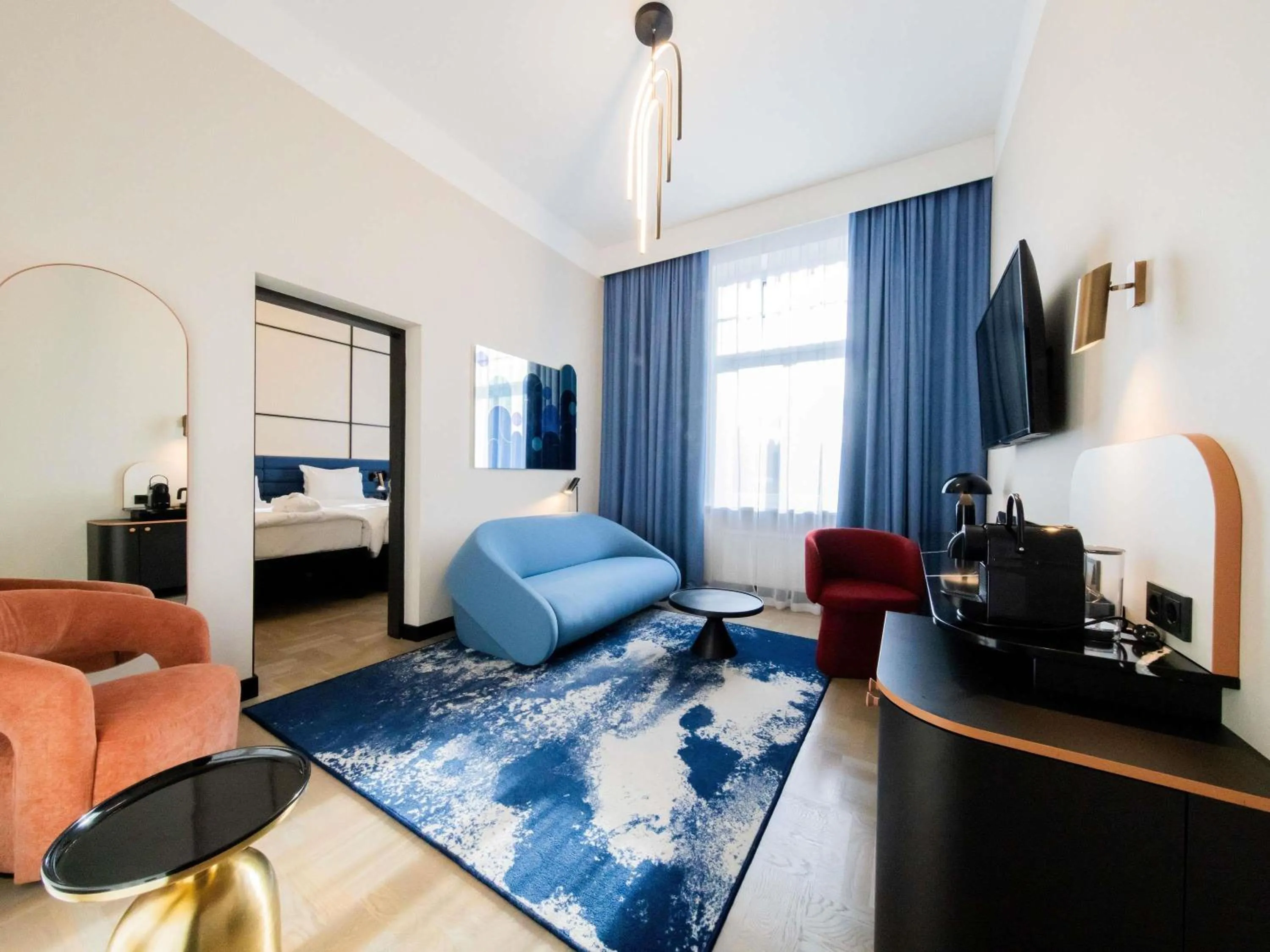 Bedroom, Bed in TRIBE Riga City Centre