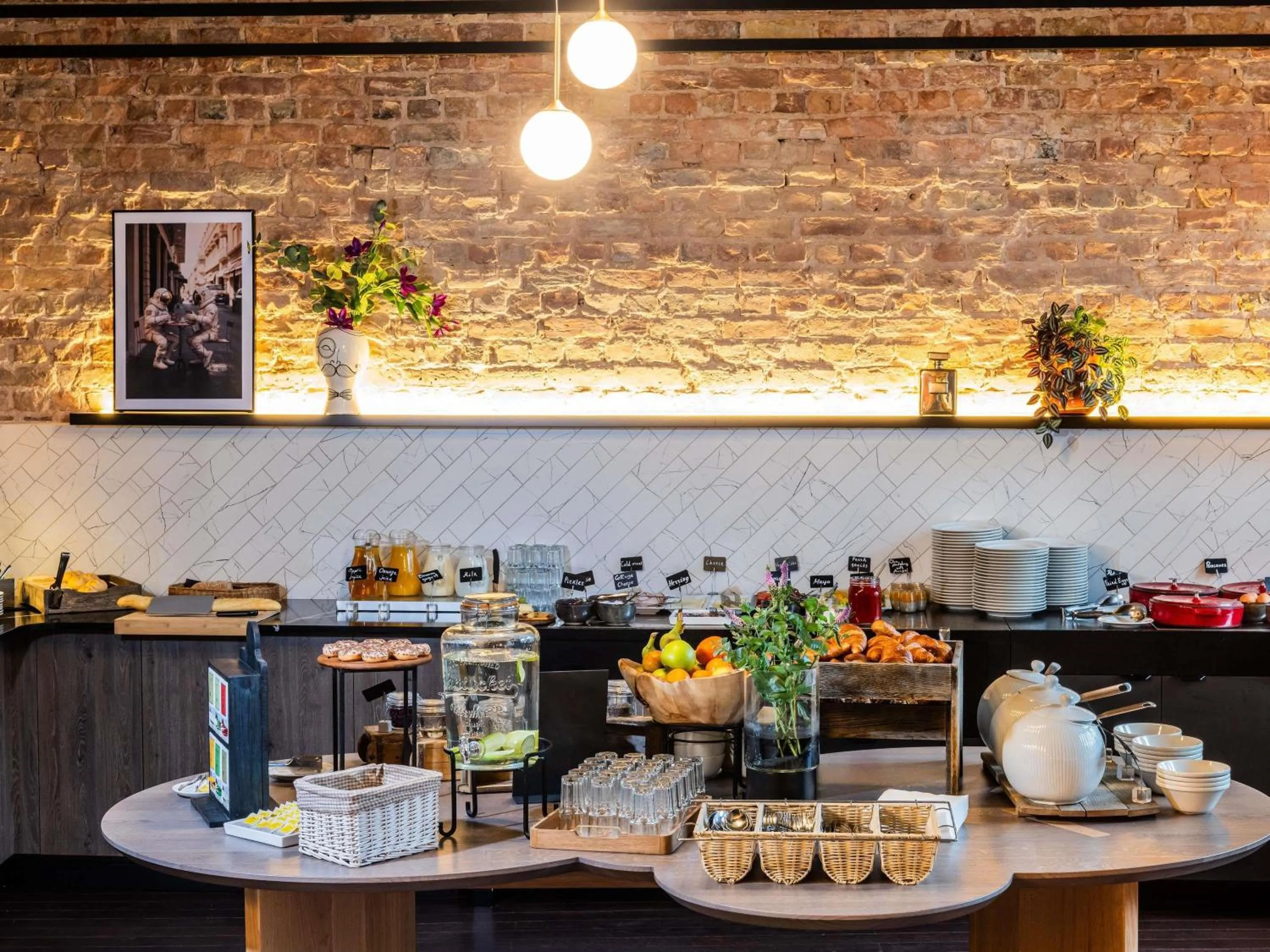 Breakfast in TRIBE Riga City Centre